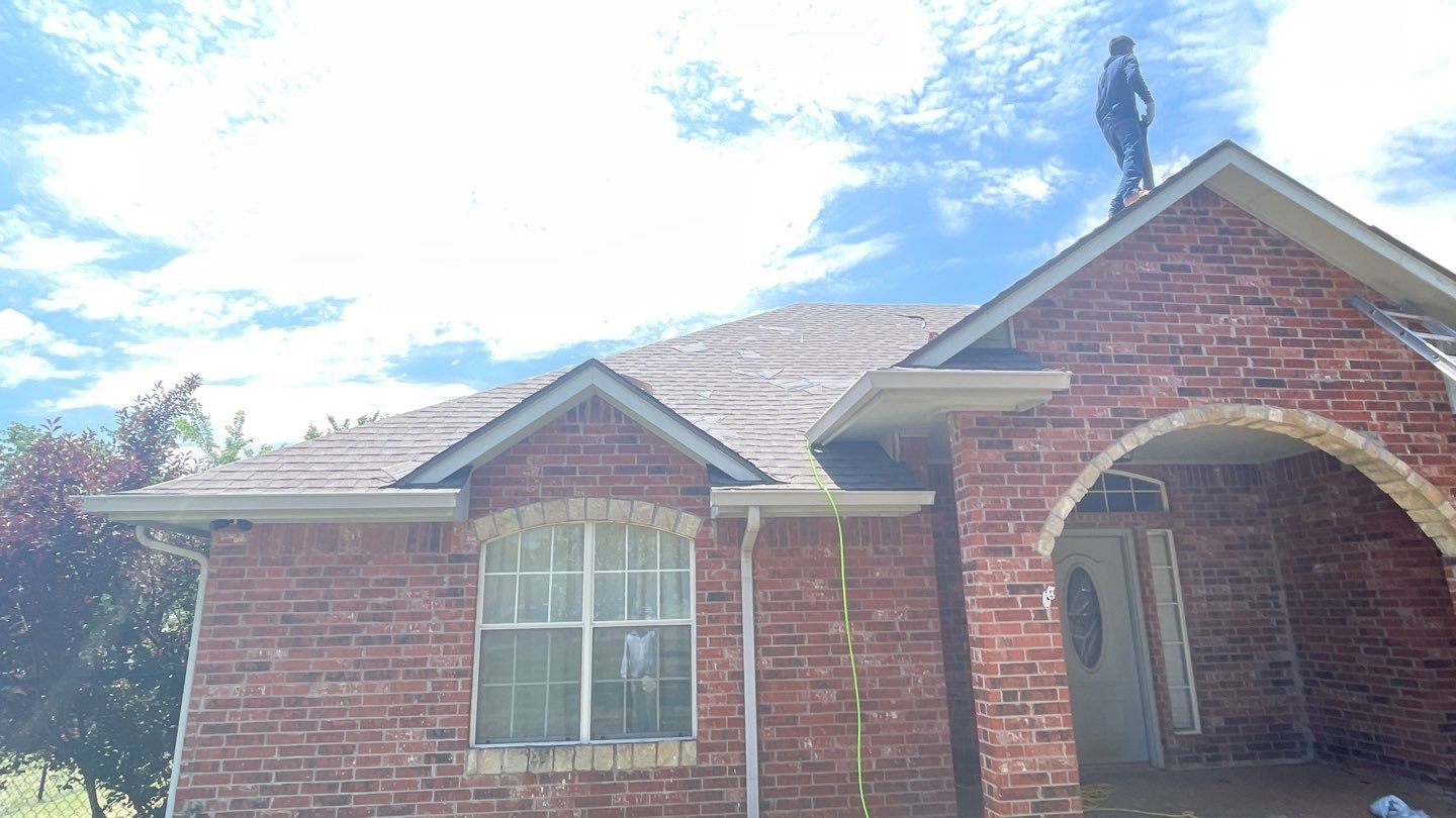 Residential Roofing Installation using GAF Natural Shadow  by A & H Roofing and Contracting