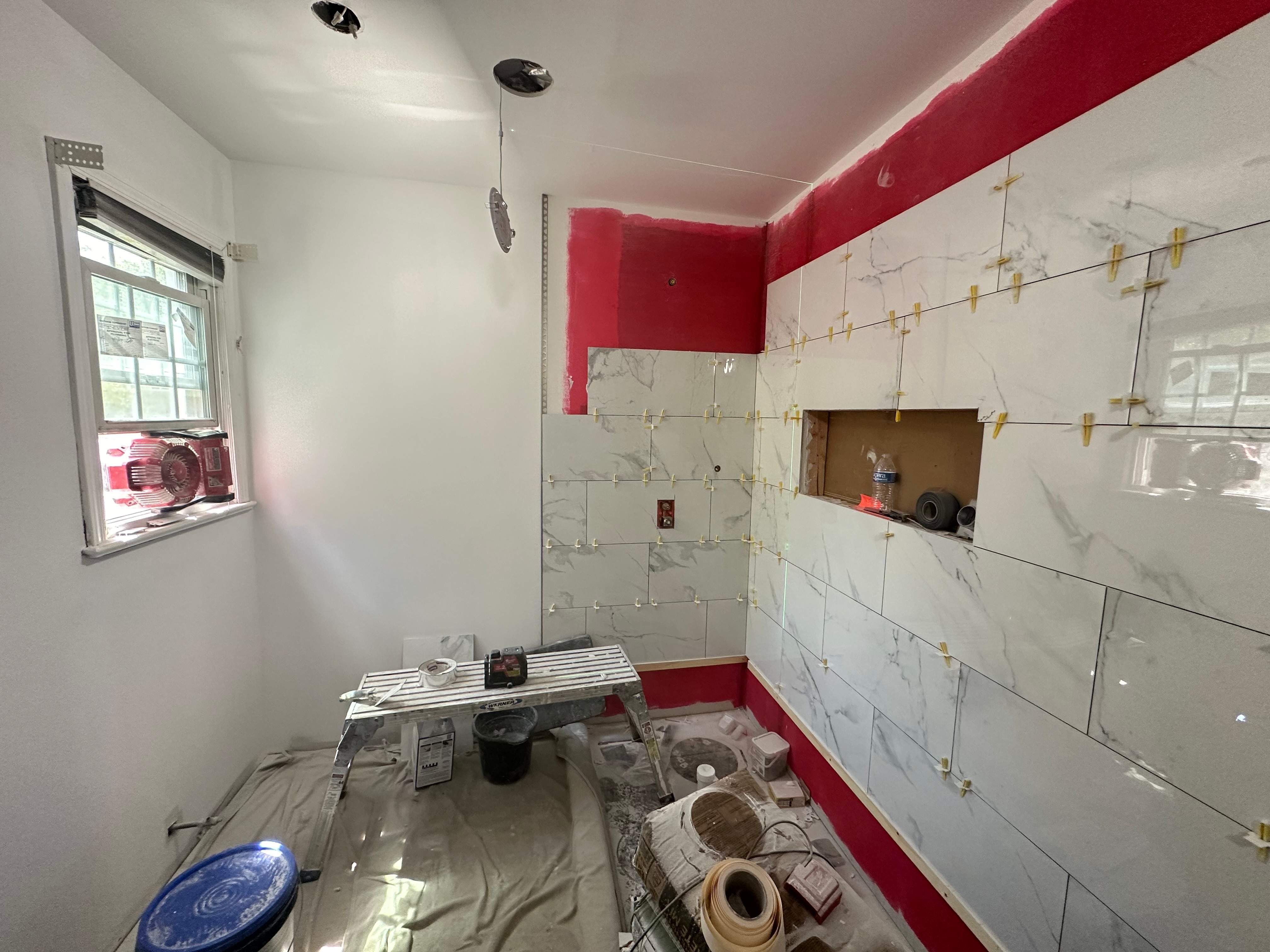 Bathroom Remodel using Tile by Home Concepts Construction