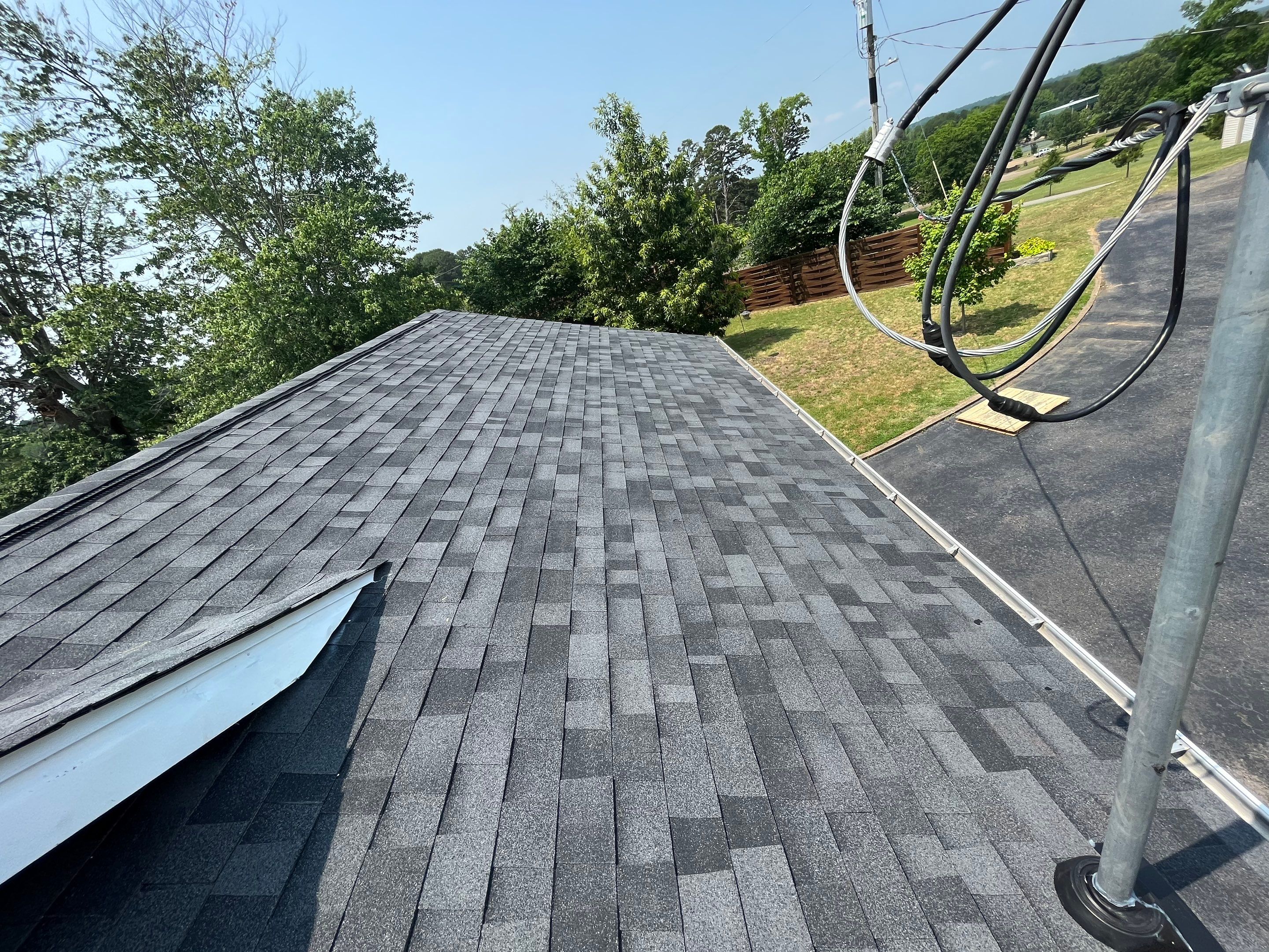 Residential Shingle Reroof using Malarkey Vista by Hostetler Roofing