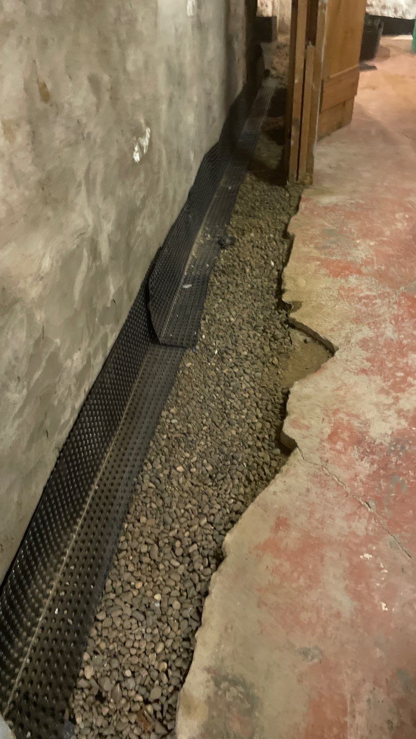 Full Basement Fix for Steve and Lisa by Waterproofing Northeast