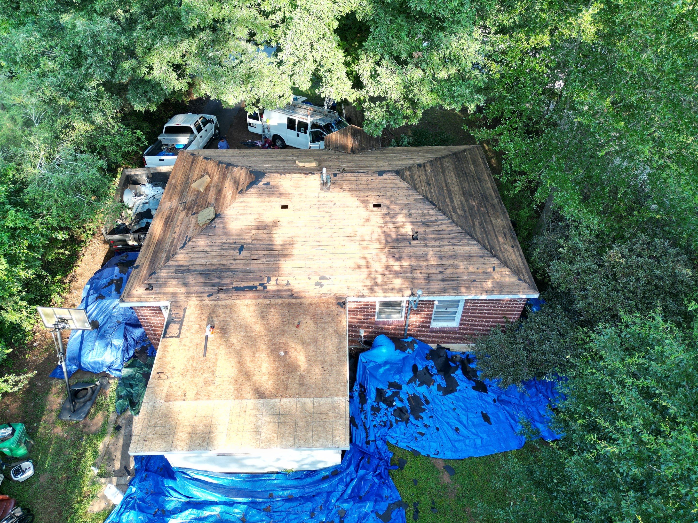 Roof replacement by Deerfield Roofing LLC
