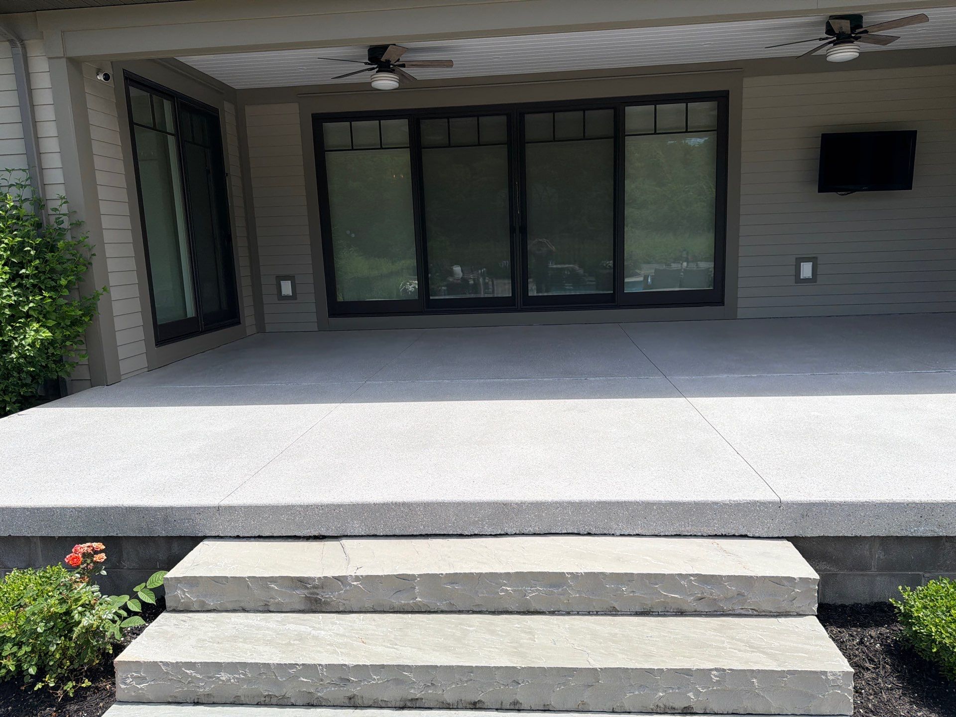 Callisto Porch Coating by NG Masonry & Construction LLC