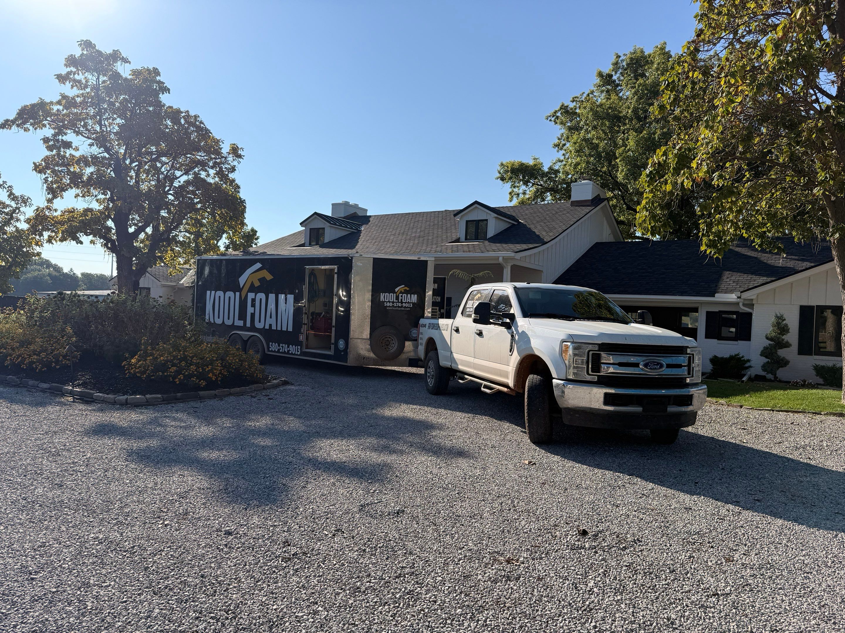 Mold remediation project by Kool Foam LLC 