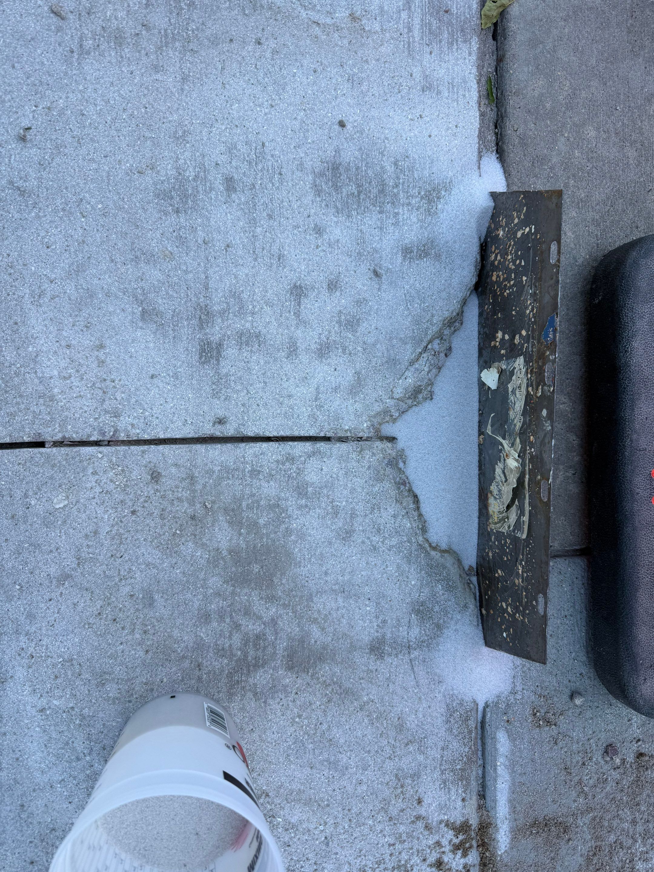 Concrete Stair Repair and Protective Coating in Sioux Falls by Select Painting, Coatings & Garage Cabinets
