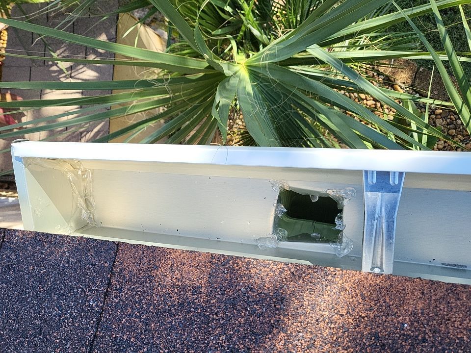 Gutter Installation using K-Style Gutters by Gutter Professors