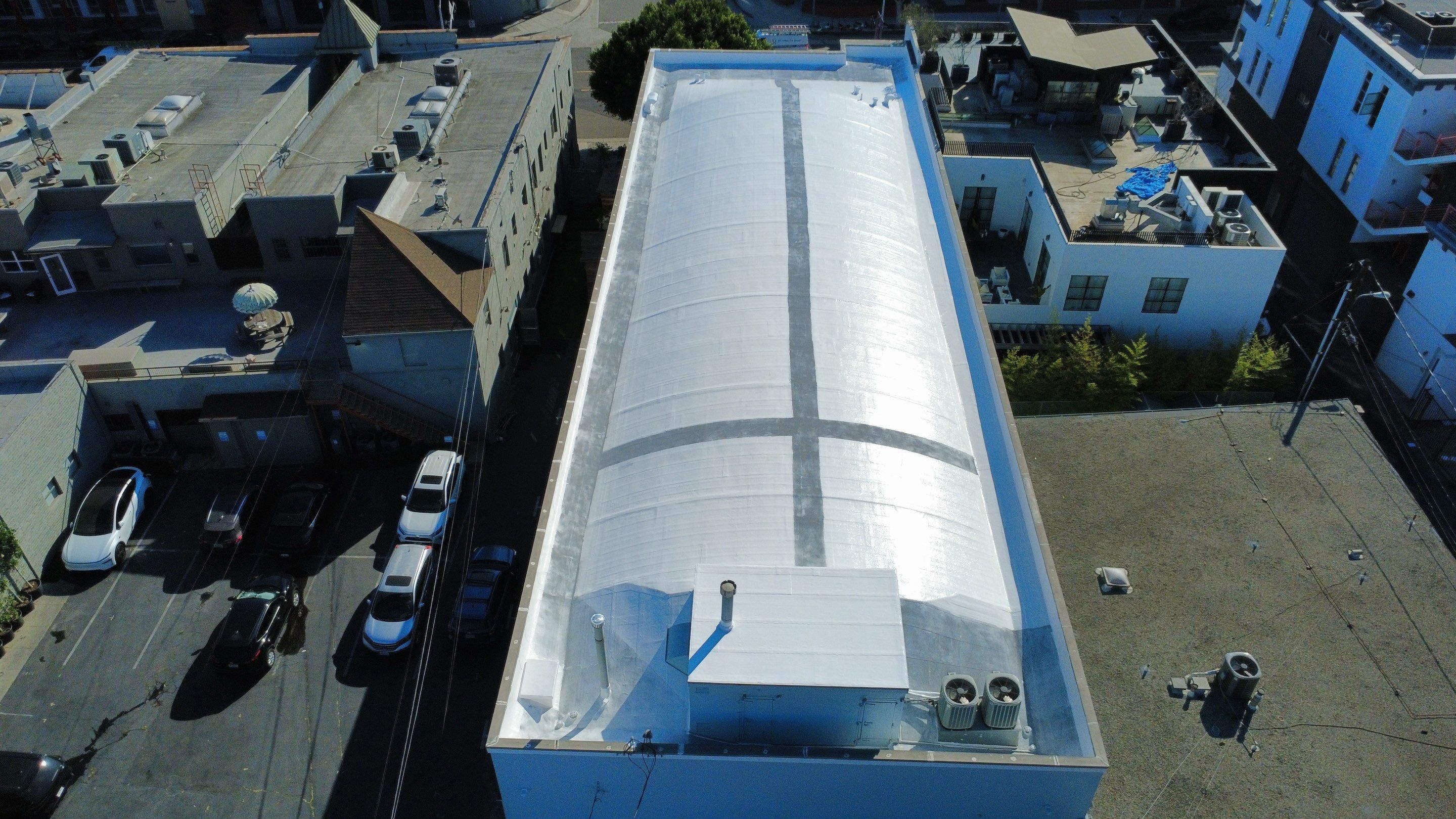 Commercial Cool Roof System  by Hull Brothers Roofing