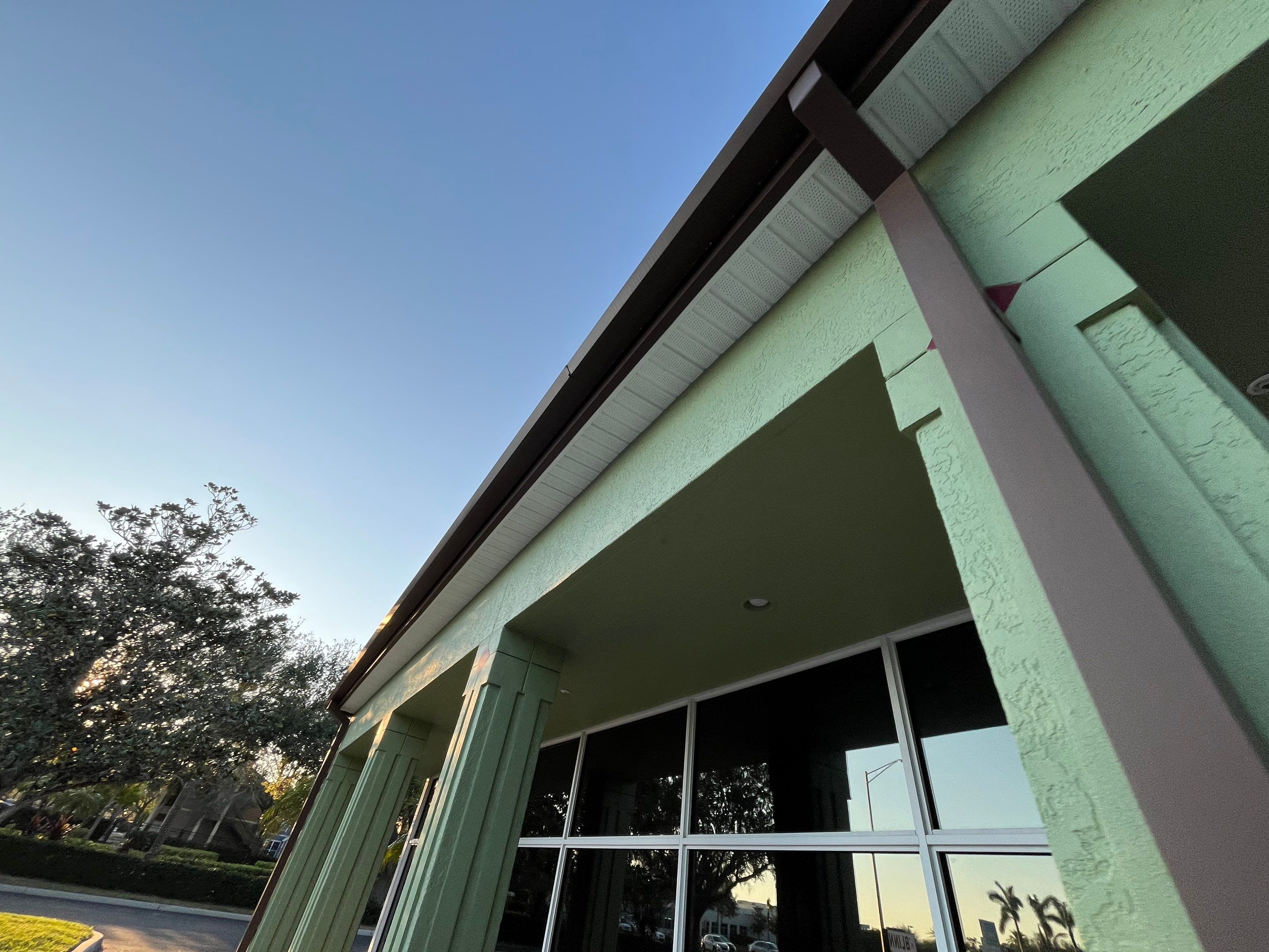 Commercial Gutter Installation in Sarasota FL by Gutter Professors