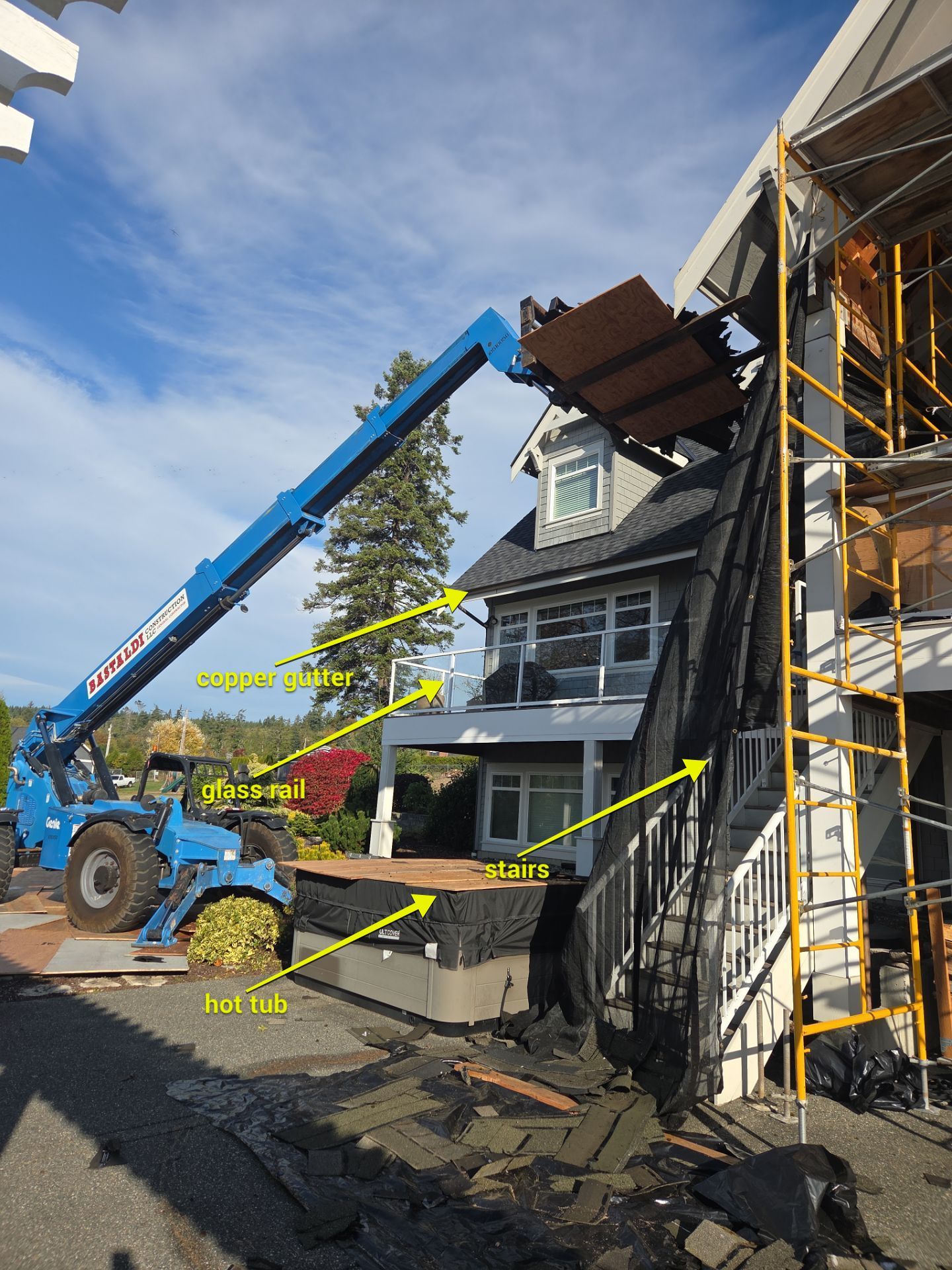 Rotten Glulam Beams Nearly Collapsed by RoofSmart
