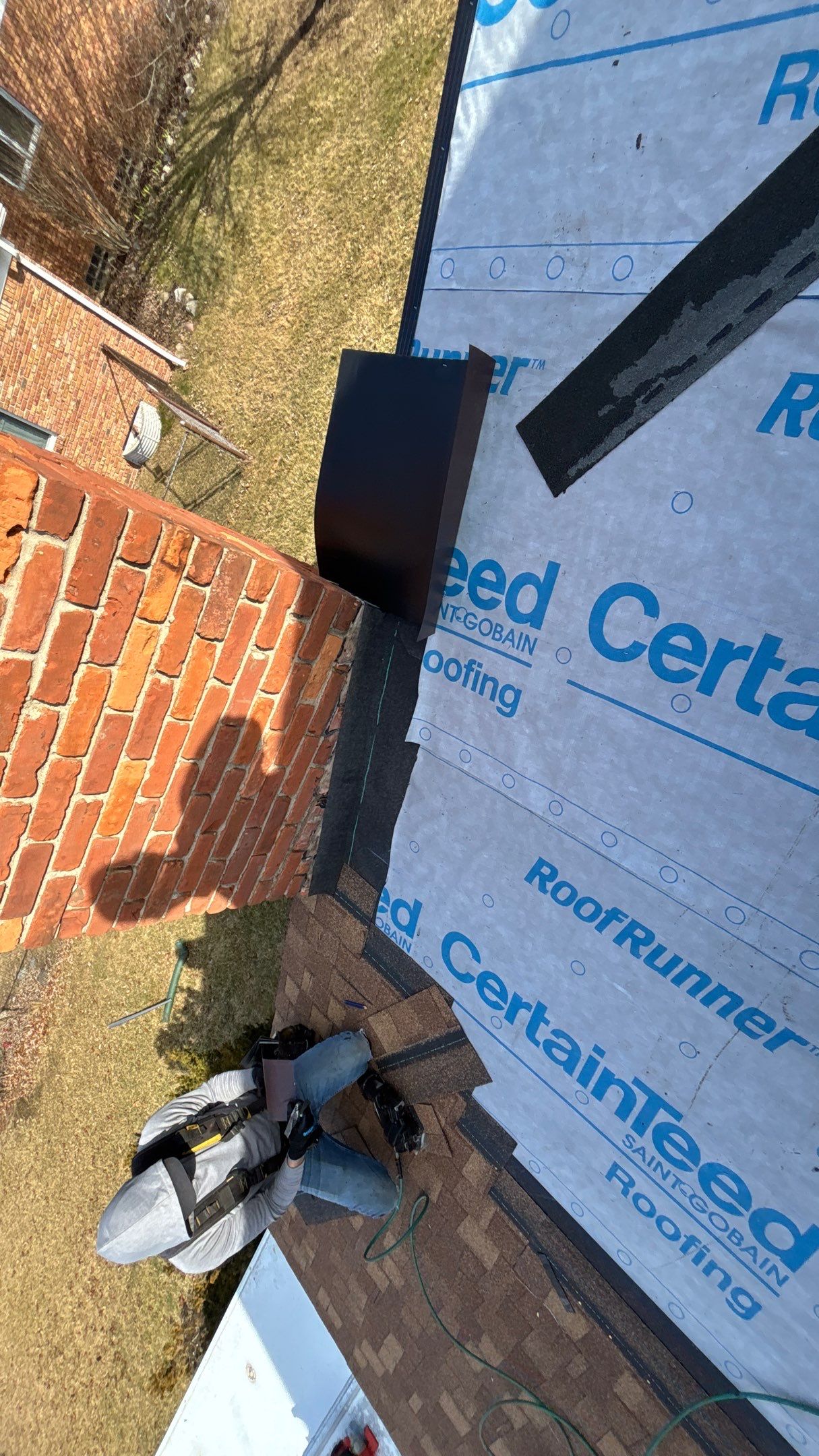 Roof Replacement using CertainTeed Landmark Resawn Shake by 180 Contractors