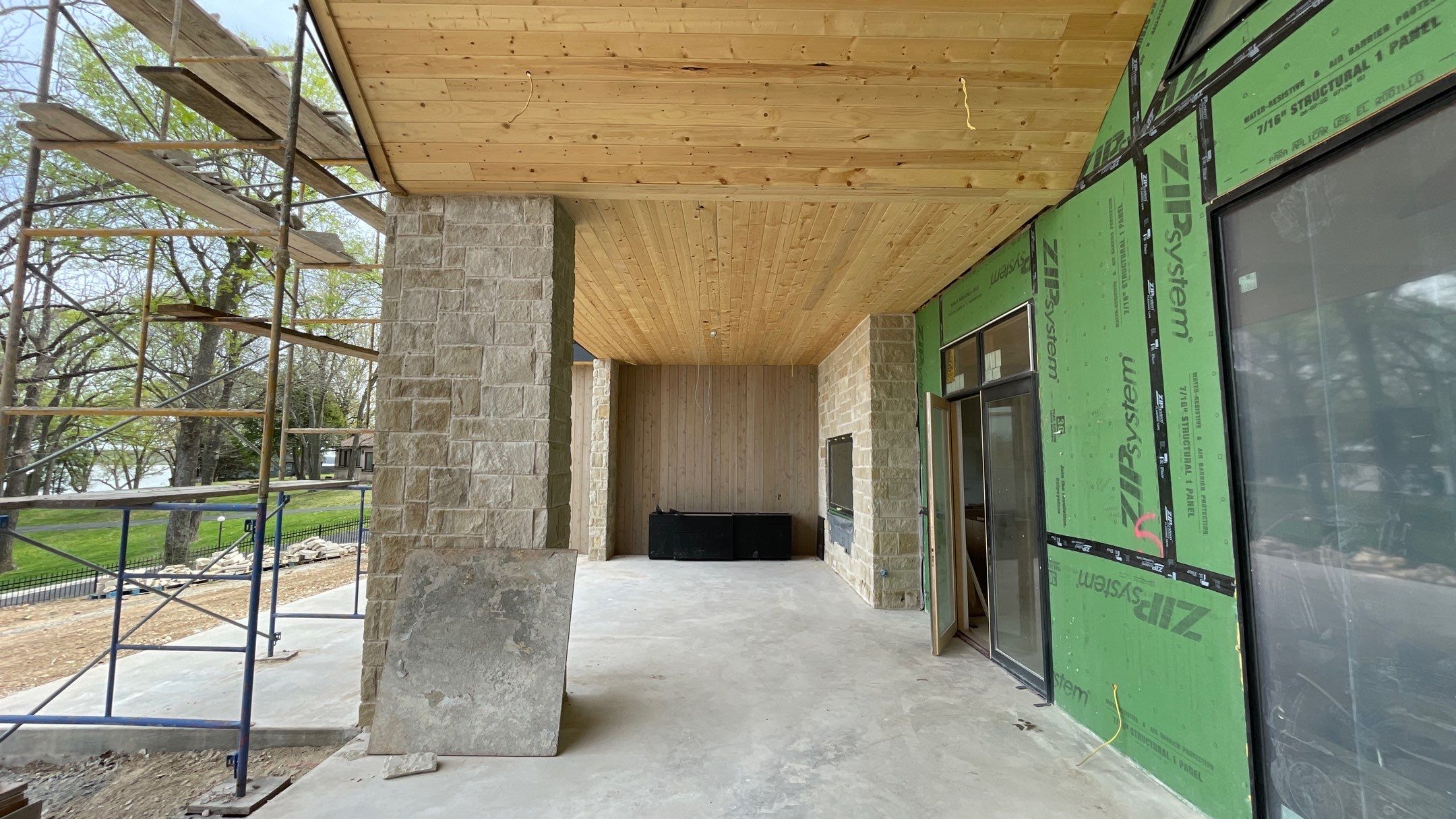 New Custom Lake Home by Argent Electric LLC