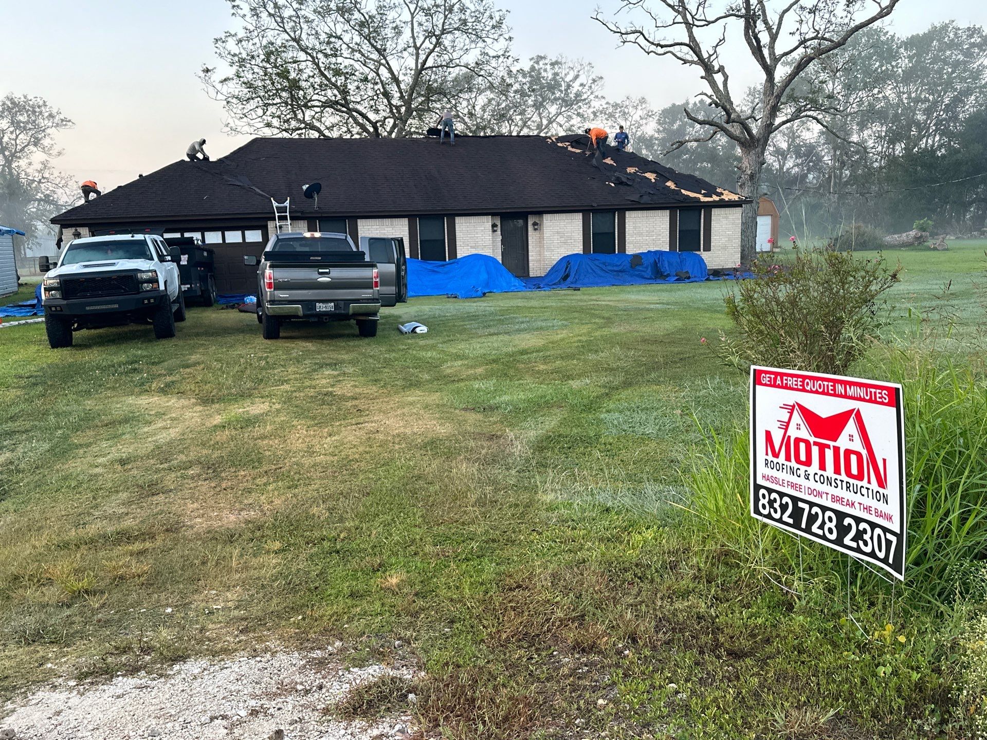 GAF HDZ TIMBERLINE BARKWOOD by Motion Roofing