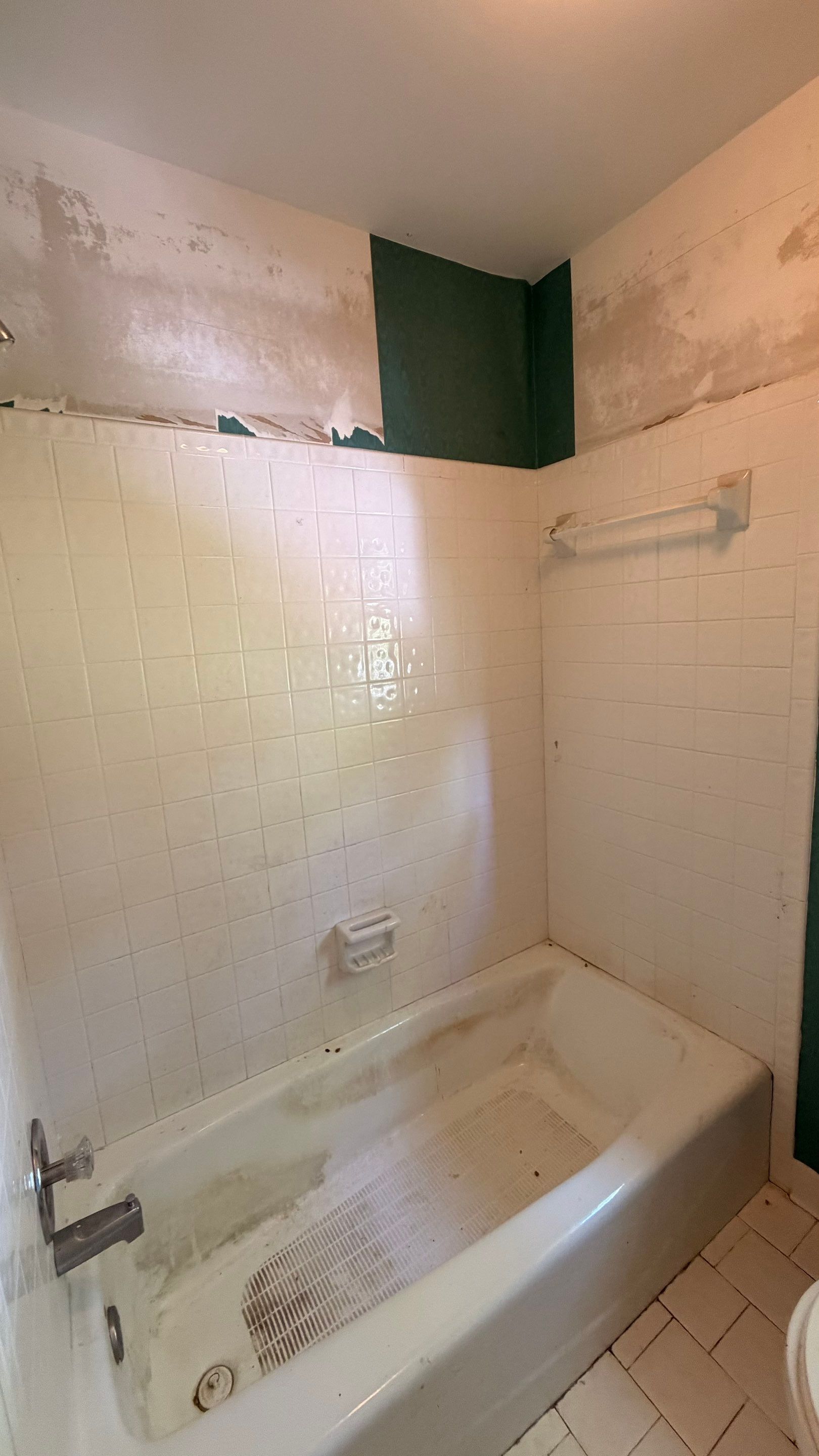 Modern Bathroom Remodel With Quartz Countertops and Hexagonal Tile in Acworth by Swift Home Renovations
