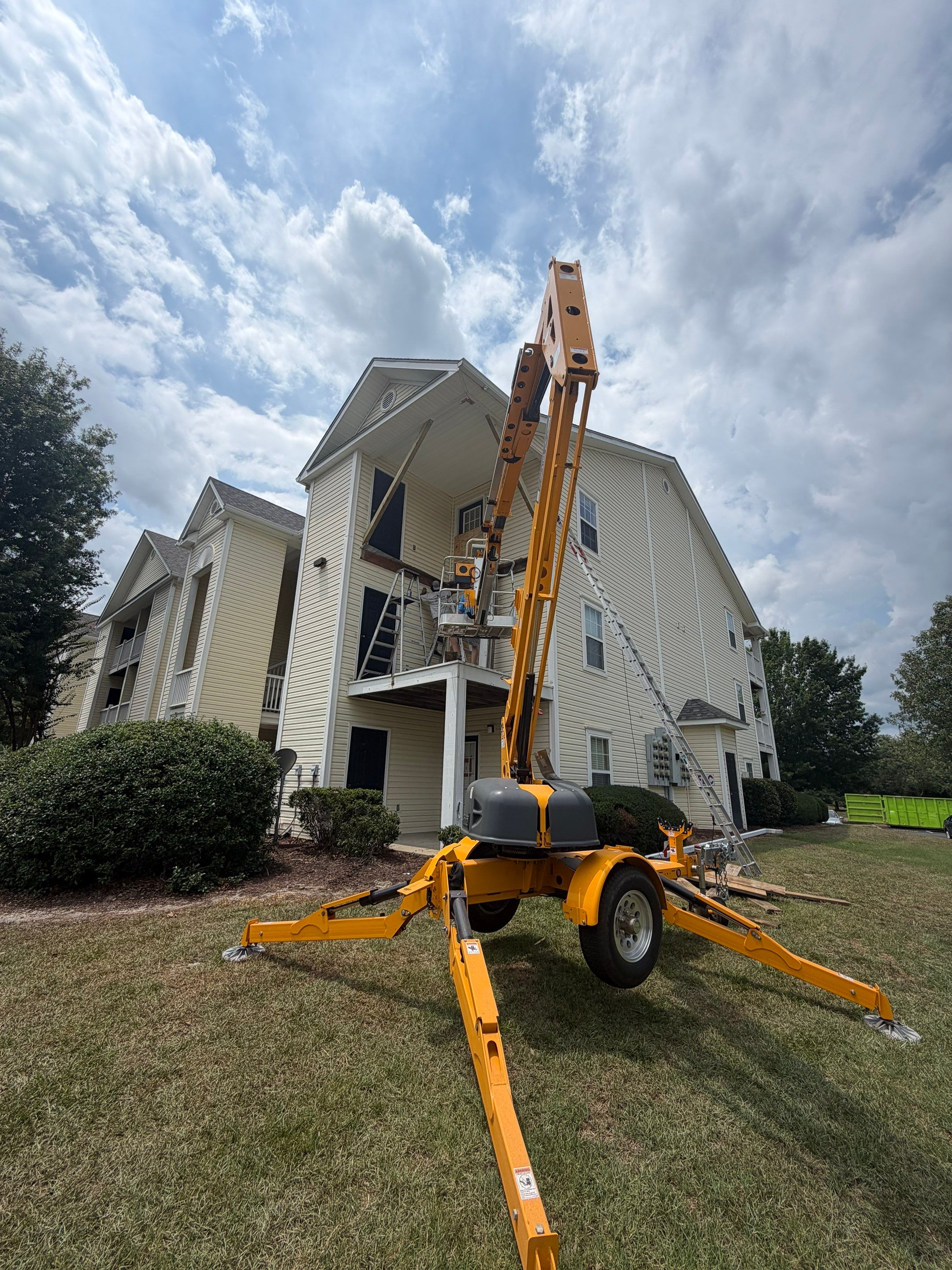 Palmetto Point TimberTech Deck Railing Replacement by Exterior Genie, LLC