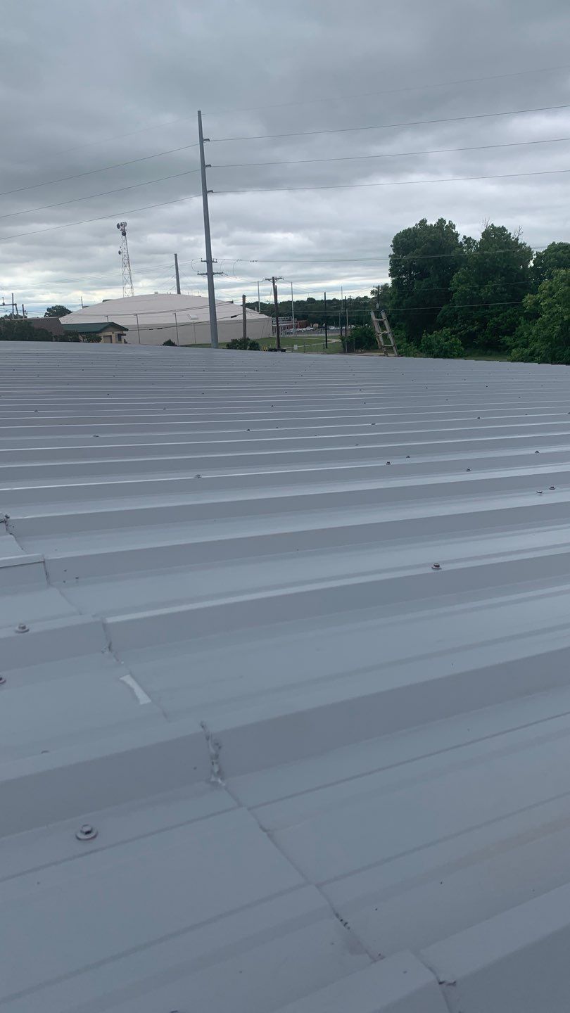 Foam & Metal Roof Restoration – Thermo Sensors (Garland, TX) by All Star Roofing LLC