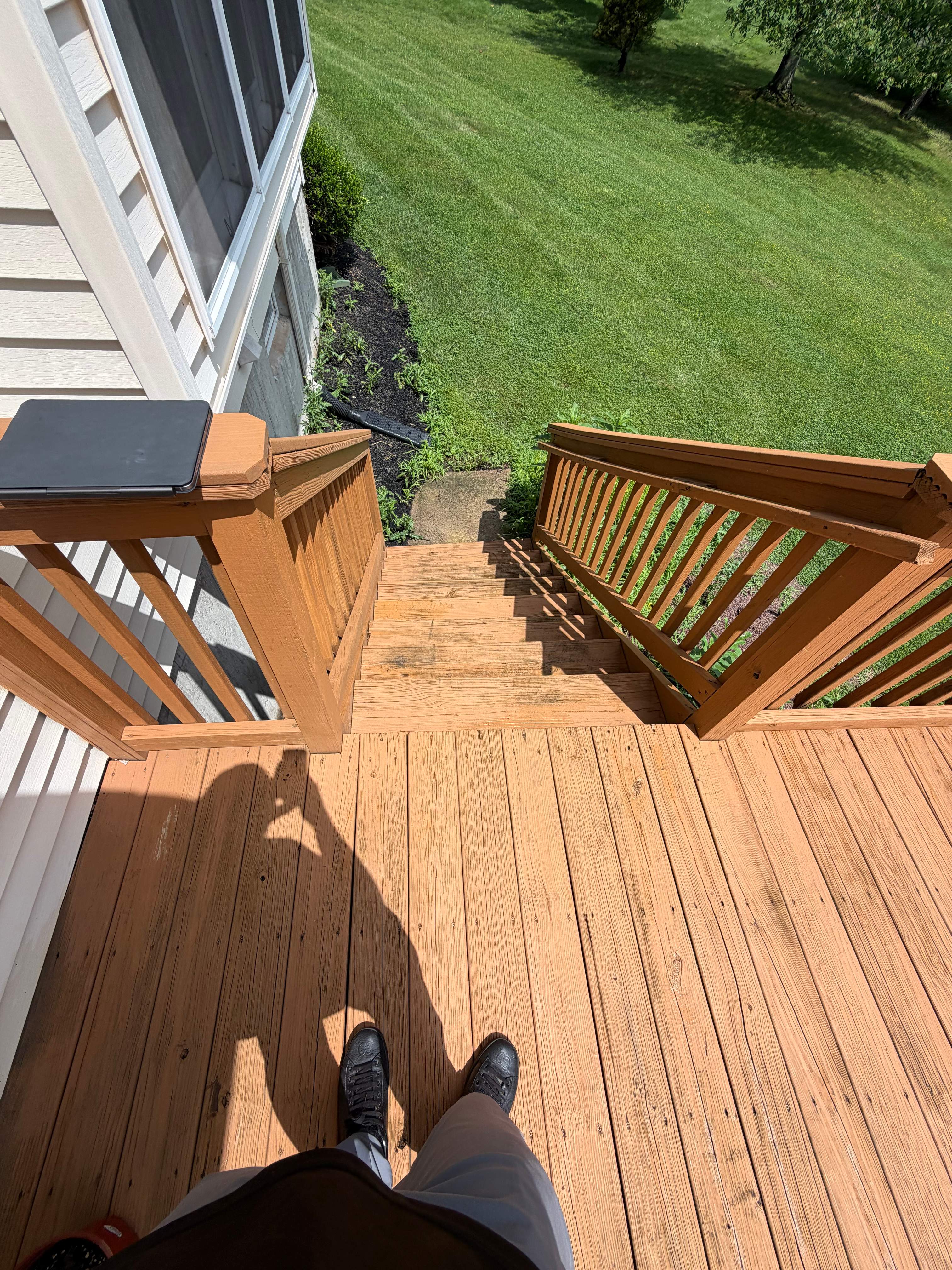 Deck Resurfacing in Raritan Township, New Jersey.  by deck guardian