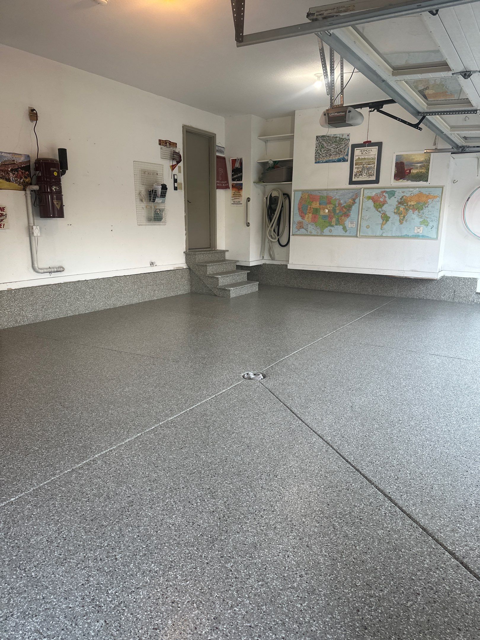 Just look at that before and after!  by Revival Concrete Coatings