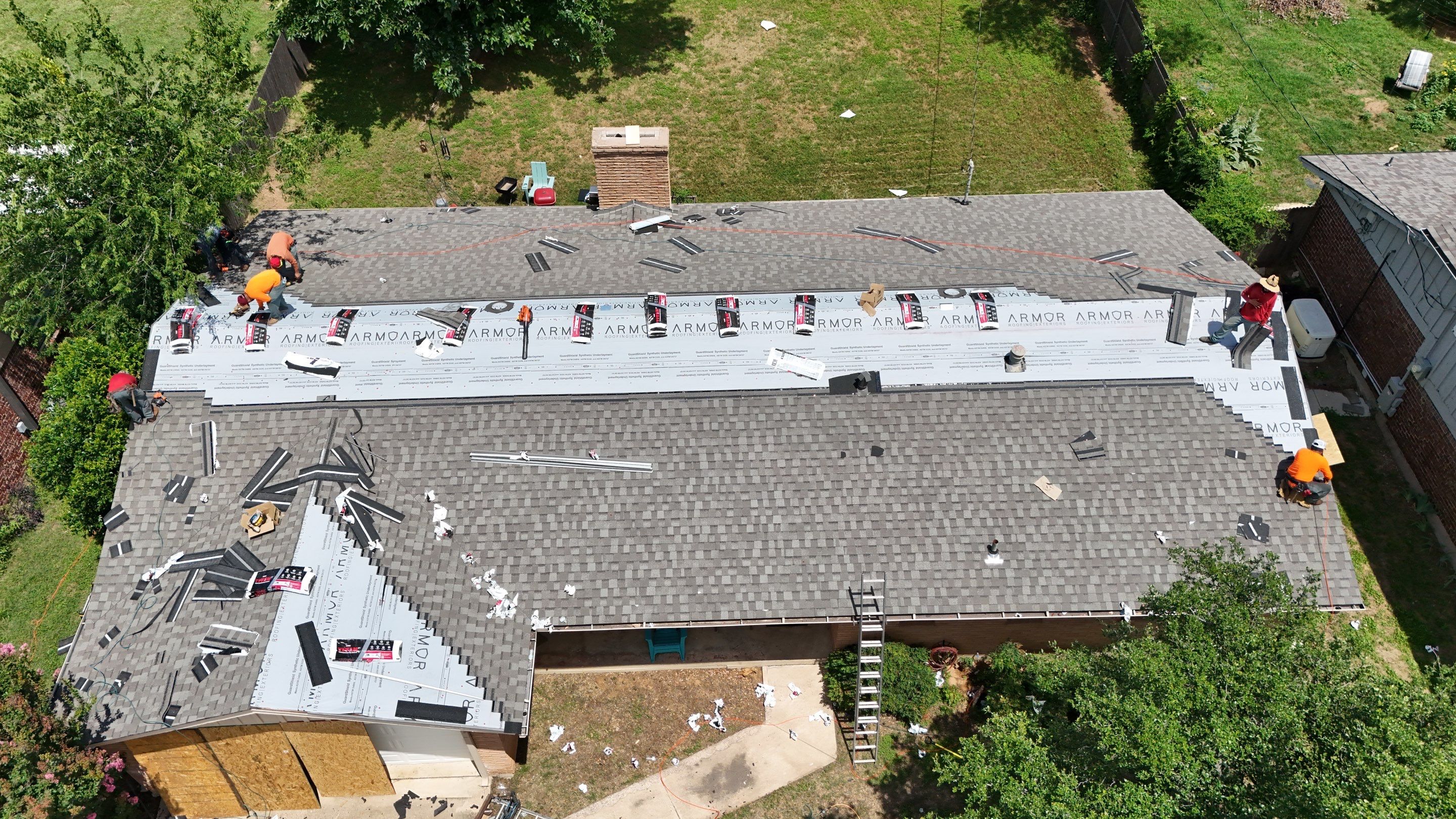 Full Roof Replacement and Decking Repair in Hurst, Texas by Armor Roofing | Exteriors