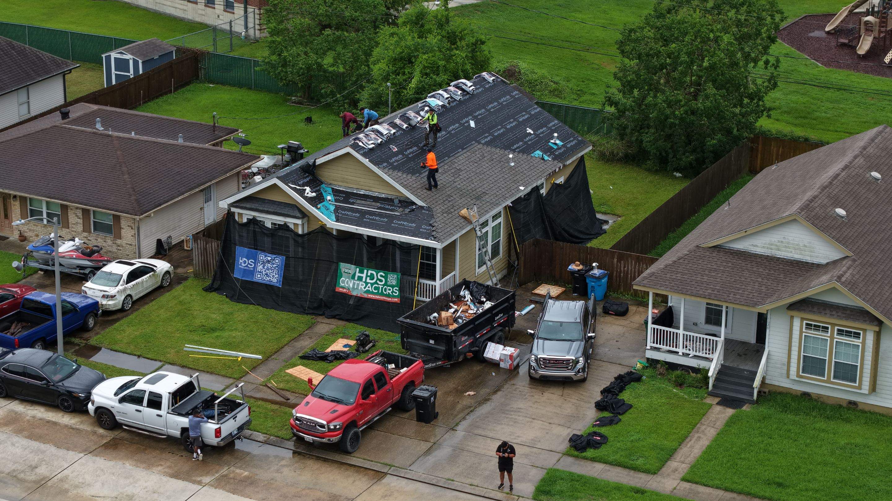 Roof Replacement in Meraux by HDS Contractors