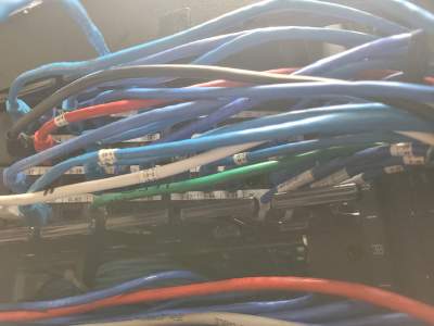 Structured cabling installation by CimaSolutions