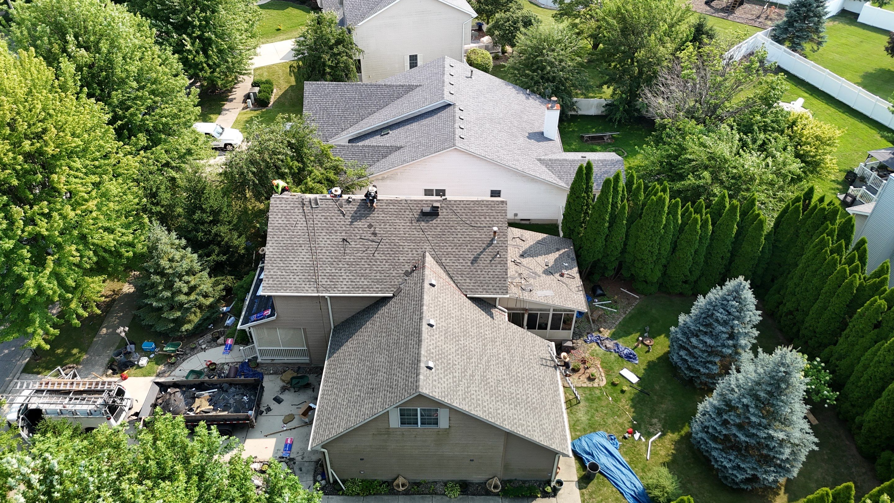 GAF Timberline HDZ Weathered Wood by Optimal Home Improvement 