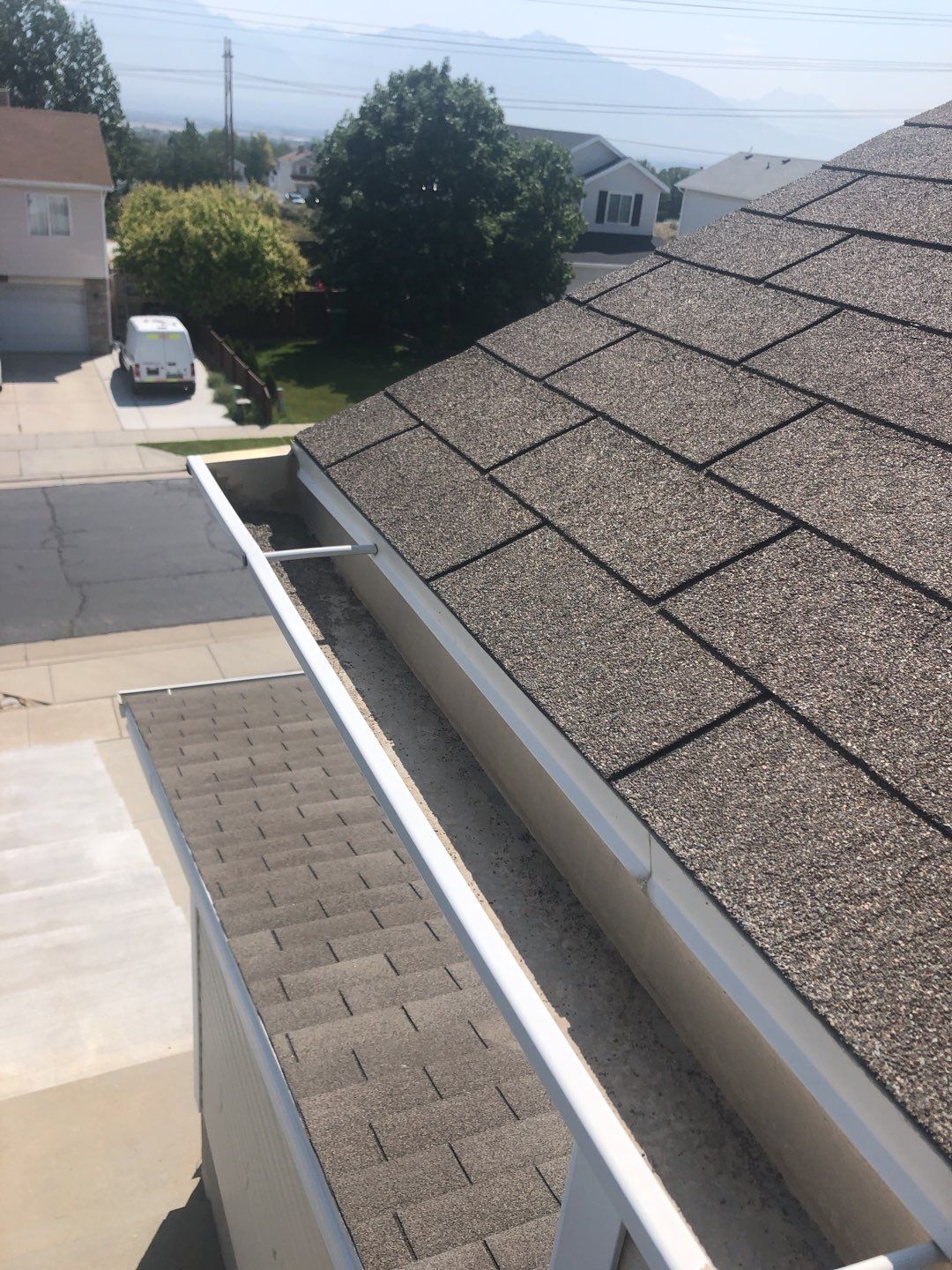 Storm Damaged Roof using GAF Timberline HDZ - Lifetime Shingle by The Roof Doctor