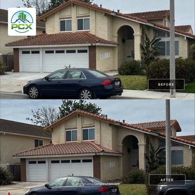 Roof washing in Huntington Beach, CA