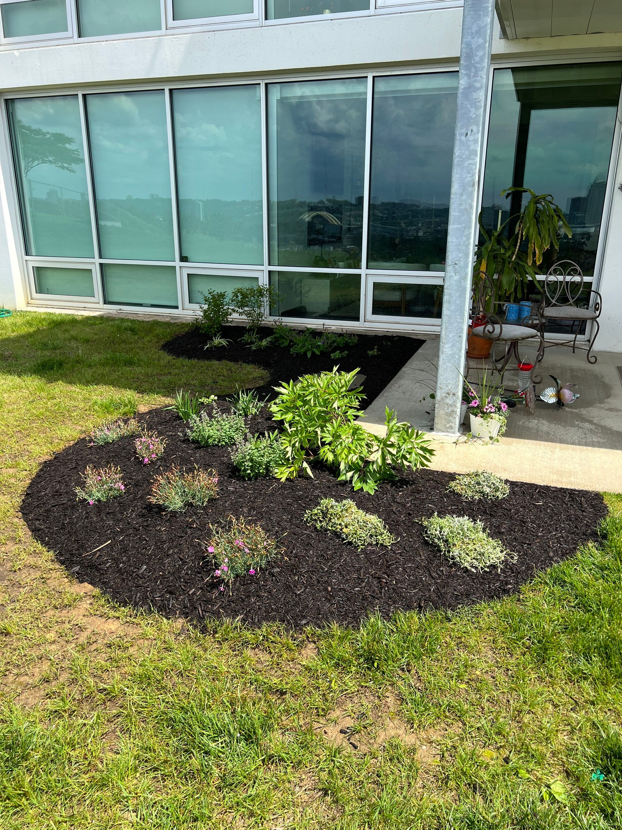 Landscape Bed Creation & Plant Install by Reisenberg’s Lawn & Landscape, LLC