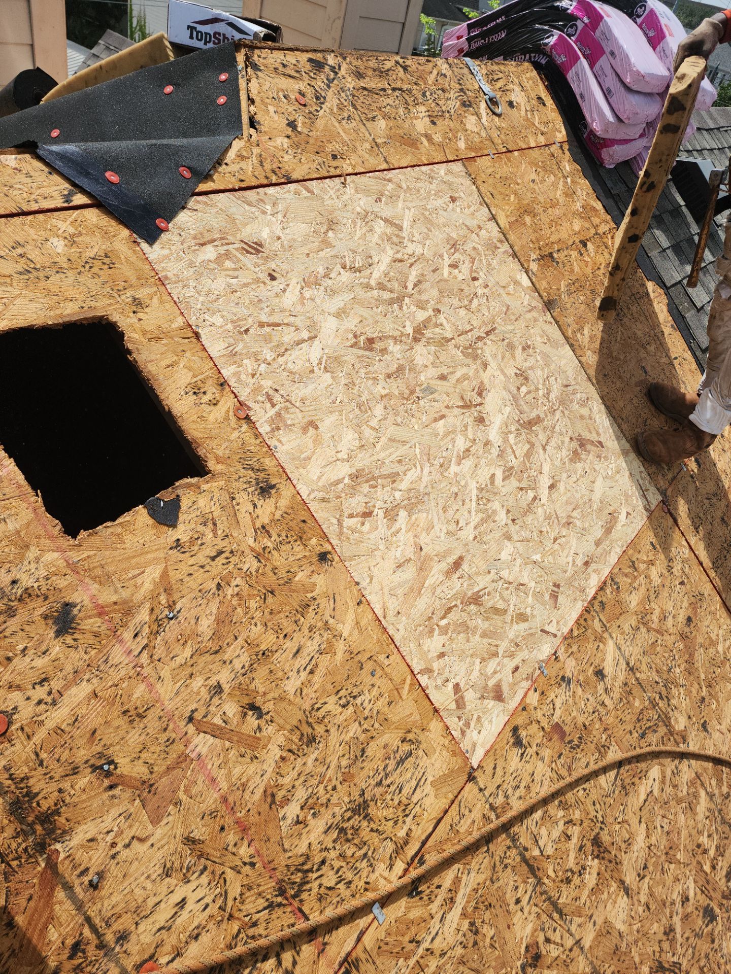 Residential Roofing Repair using Owen's Corning Duration (Lifetime) Shingles by Roof Repair Services LLC