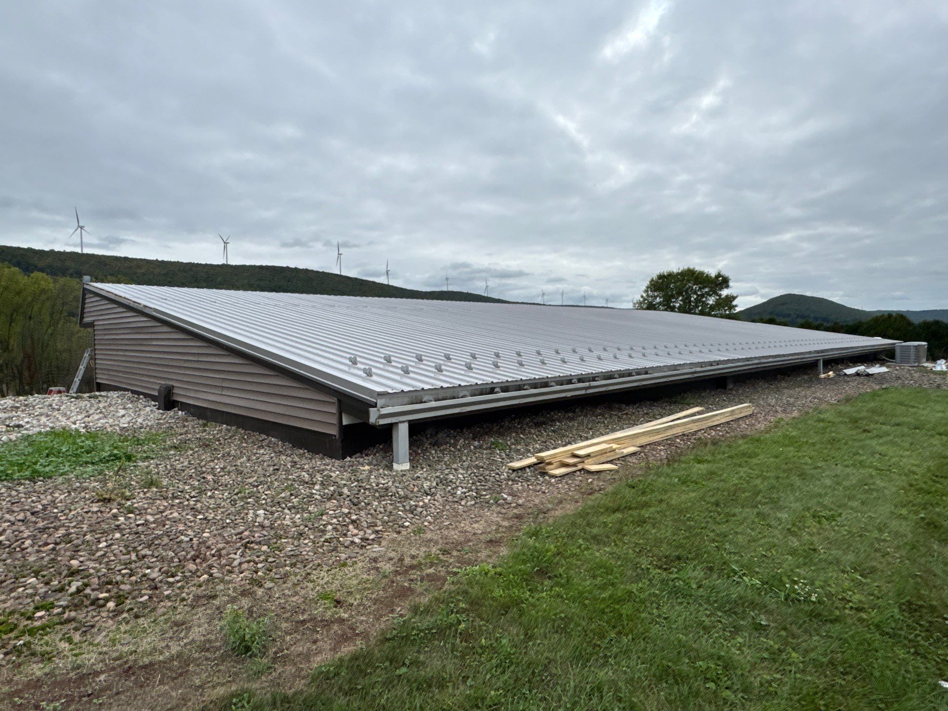 Exterior transformation in Ringtown by Esh Builders
