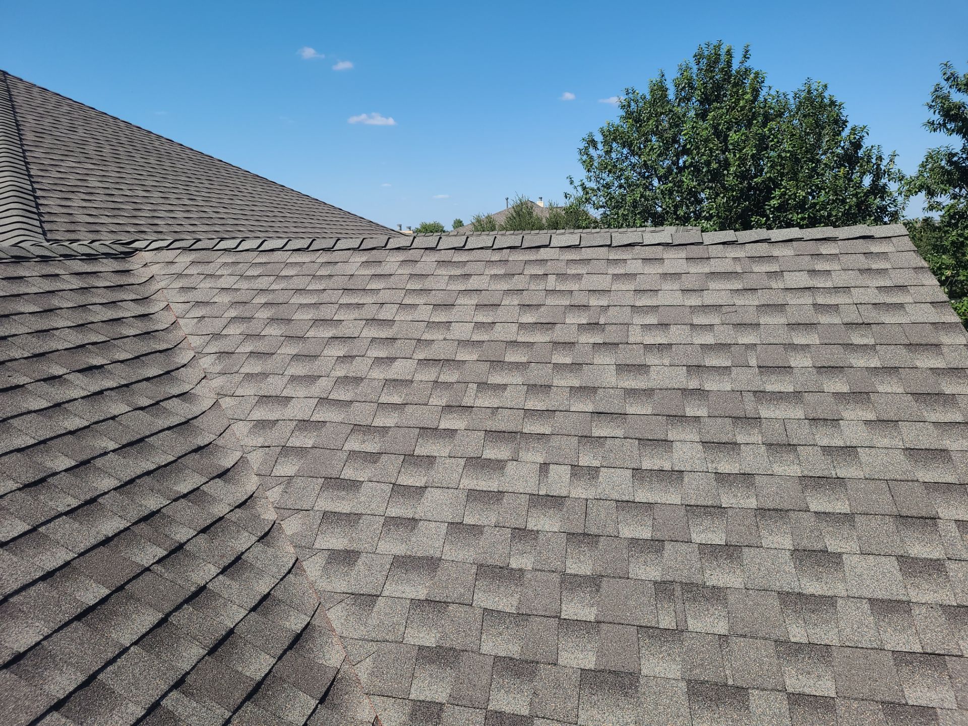 GAF Timberline HDZ with Z-Ridge, weathered wood by Oakwood Roofing and Construction, LLC