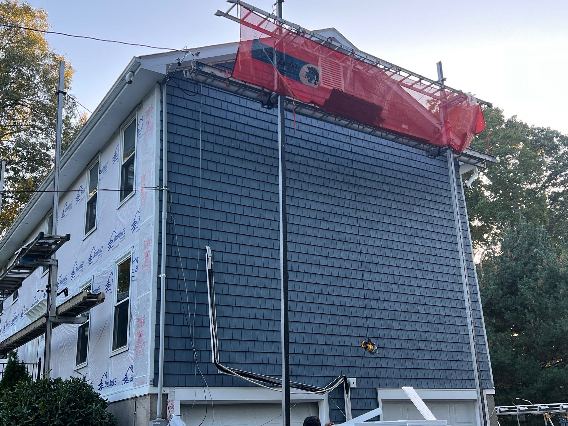 Siding Installation using Certainteed Cedar Impressions by A Plus Exterior