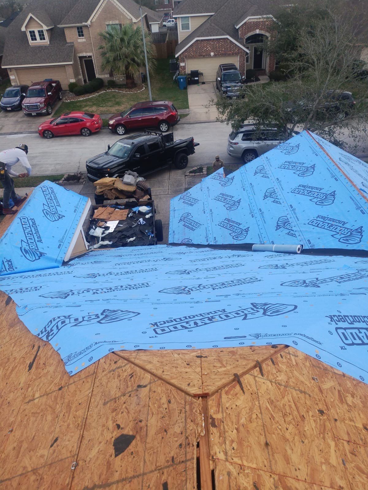 Project in Houston by Proud Roofing