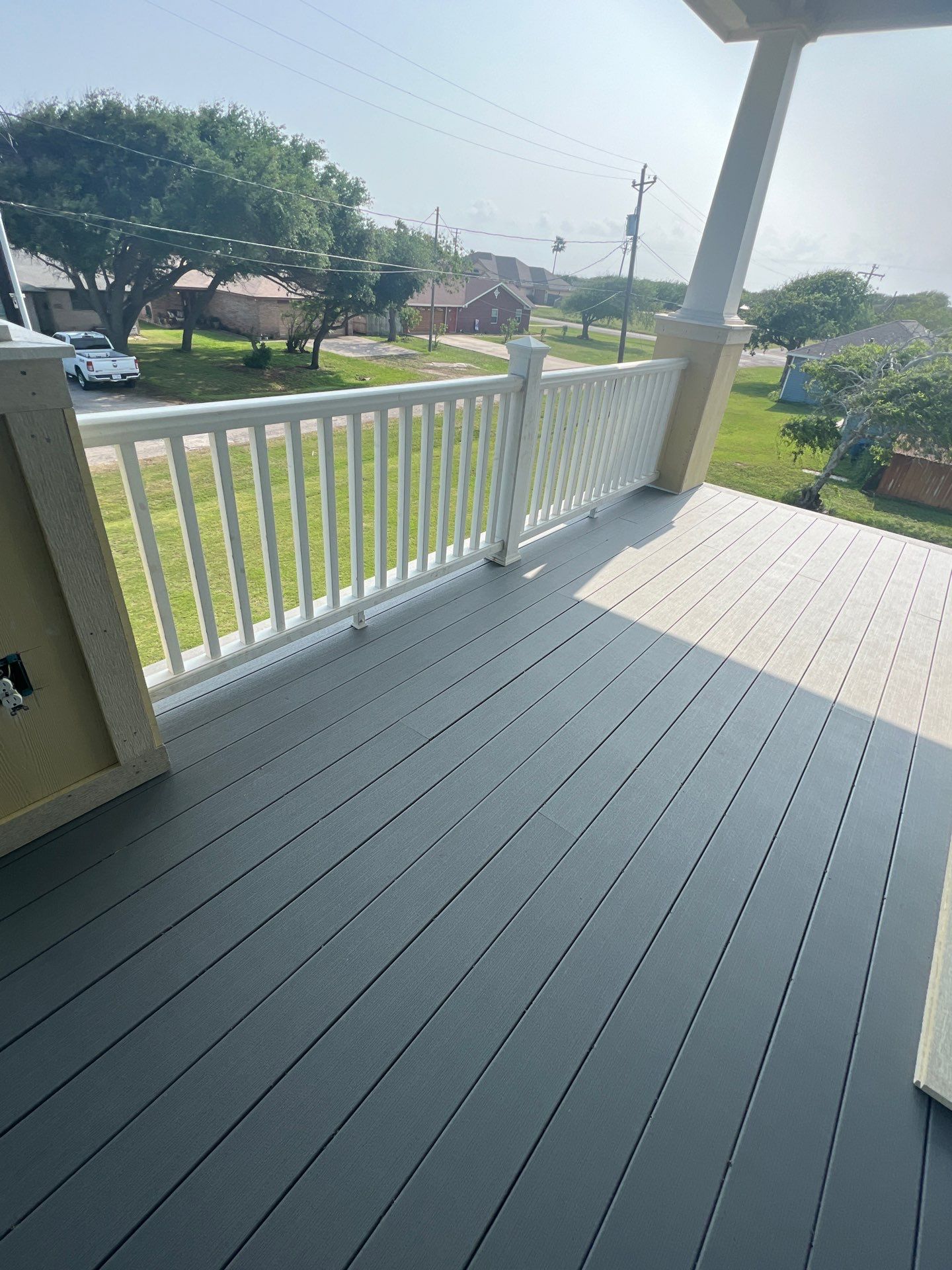 Portland Shore Porch Build by Bayfront Roofing and Construction