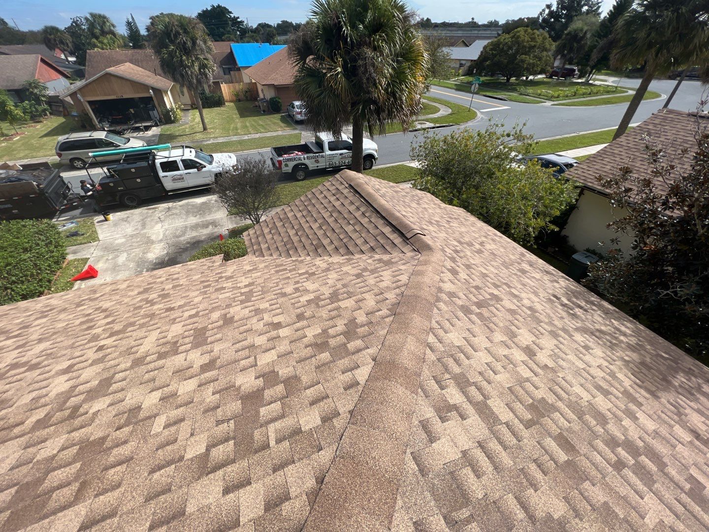 Residential Roofing Installation using GAF Timberline HDZ by 1st Class Roofing, Inc. 