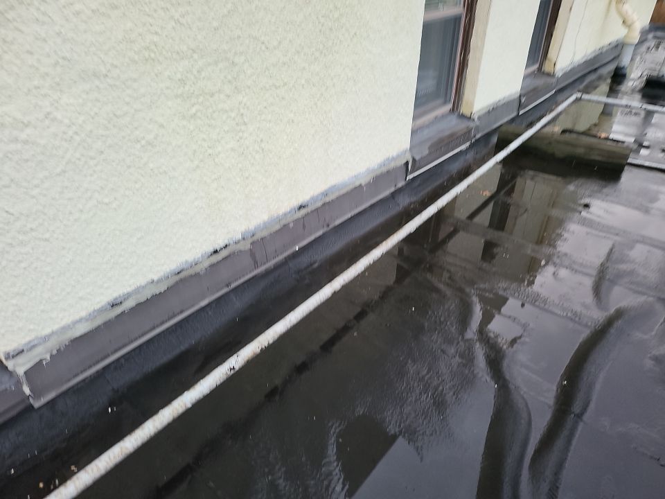 Commercial Roofing Installation using EPDM  by A Plus Exterior