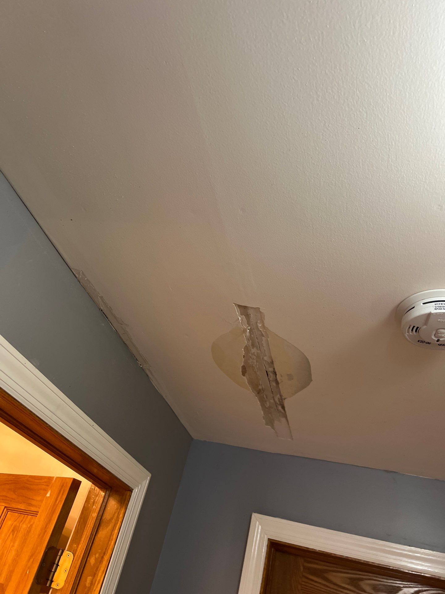 Roof replacement and interior repair by wind damage by Just Brilliant Restoration JBR