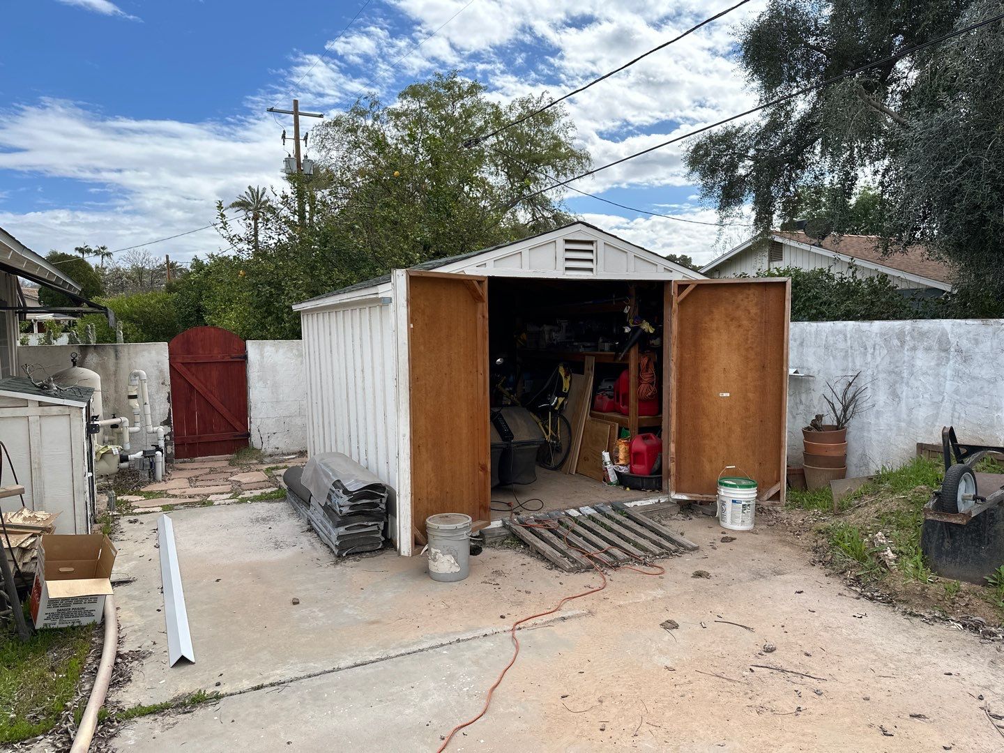 Wagon Wheel - A Stunning Home Exterior Makeover with Dunn Edwards Paints in Phoenix, AZ by Double G Painting Contractors, LLC