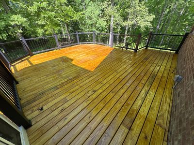 Deck using Wood Sealant