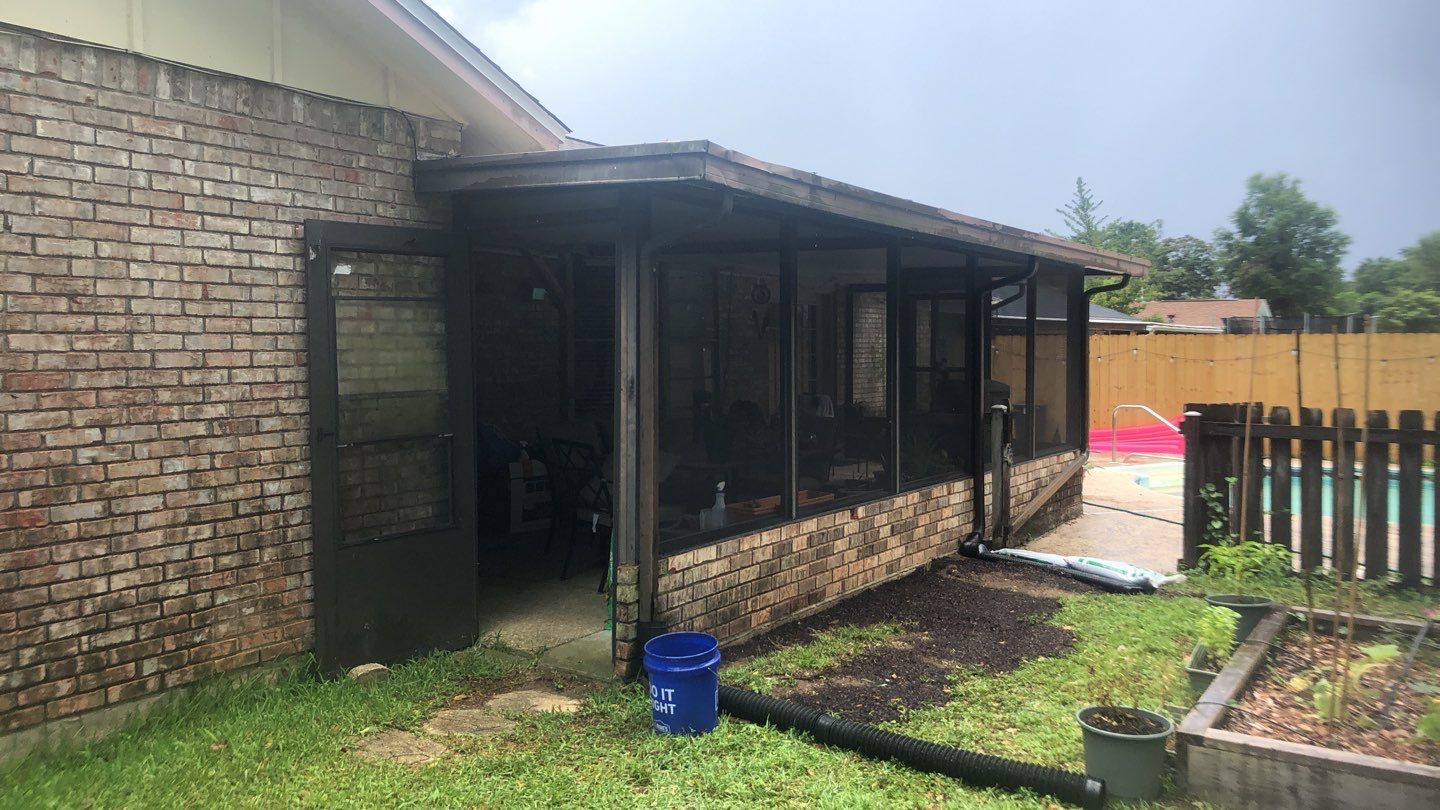 Gutter Installation using K-Style Seamless Gutters by Gutter Professors