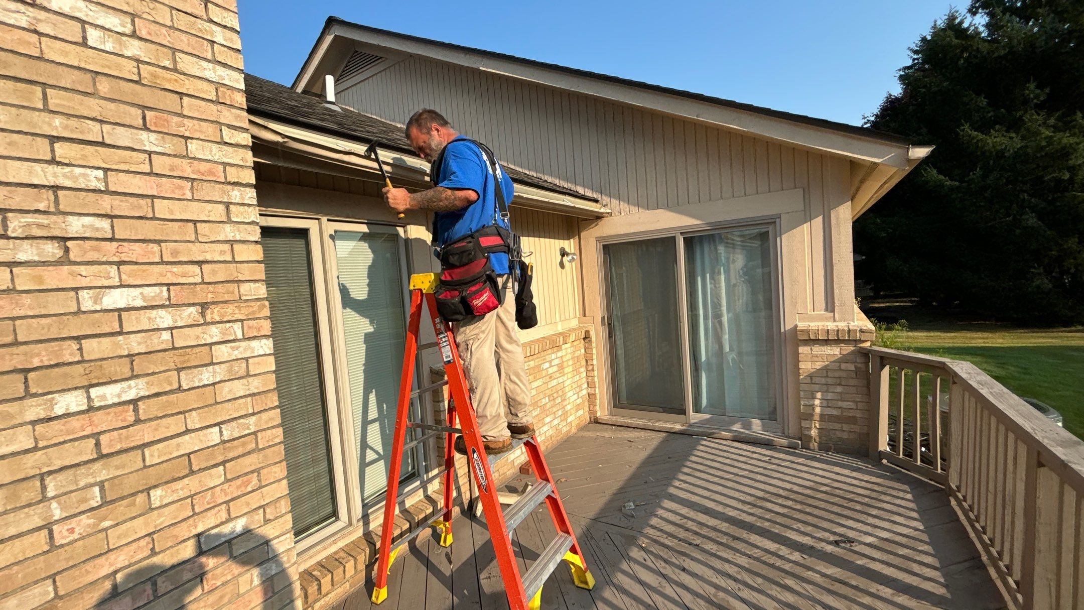 Siding Replacement using Alside 7" B&B by 180 Contractors