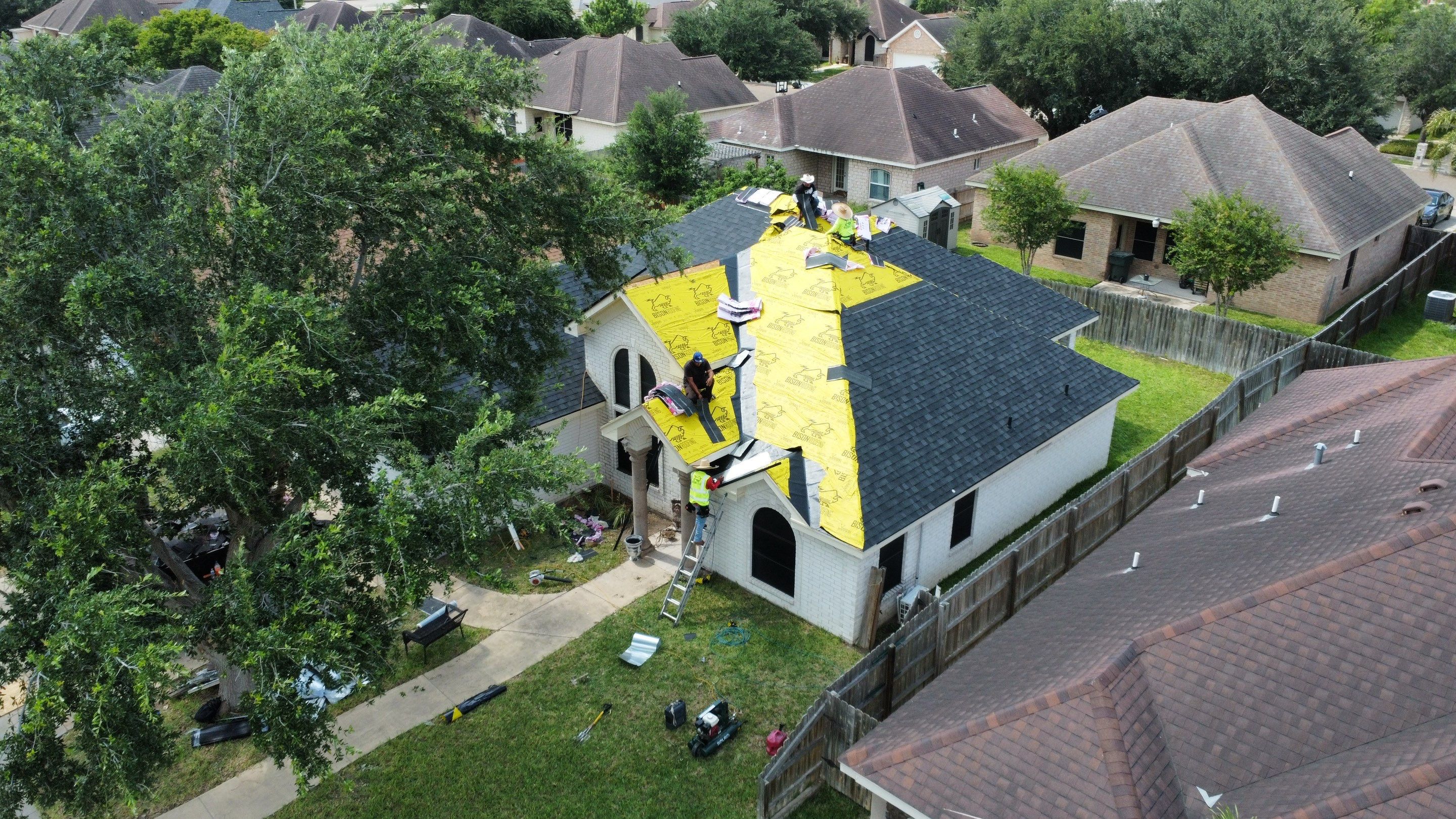 Roof Replacement by Bison Roofing  