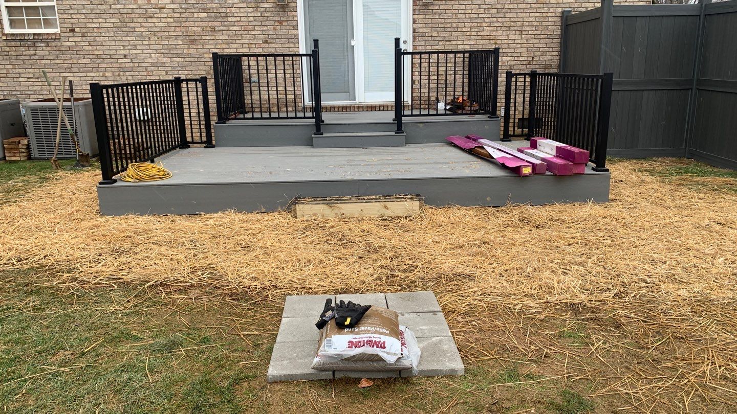 Deck Replacement using Trex Decking and Railing by Secure Construction Company Inc