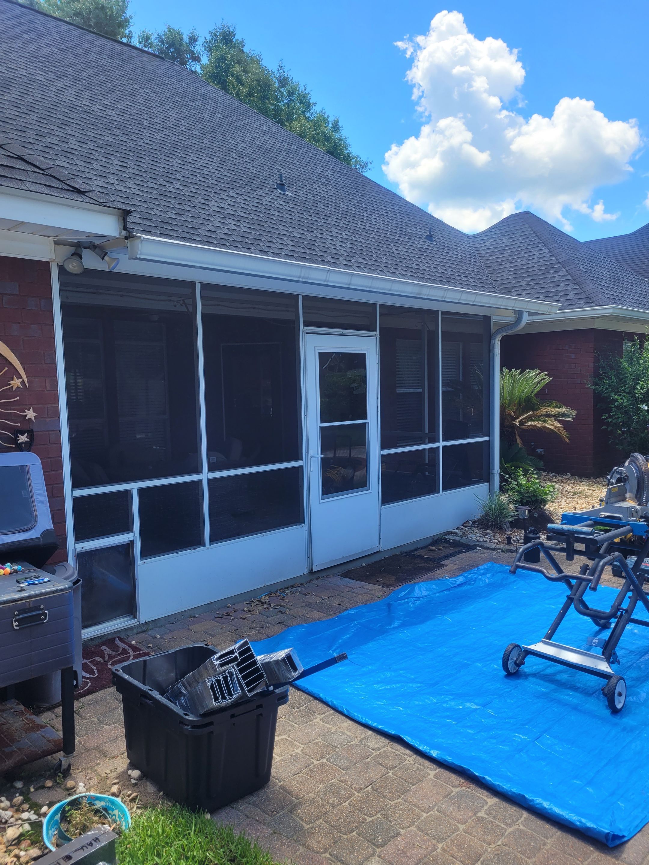 Screen Room to Glass Room Transformation by Titan Sunrooms