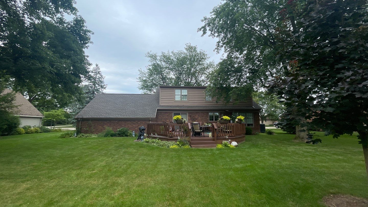  Residential Roofing Installation using GAF Timberline HDZ Weathered Wood by Nitro Roofing and Construction