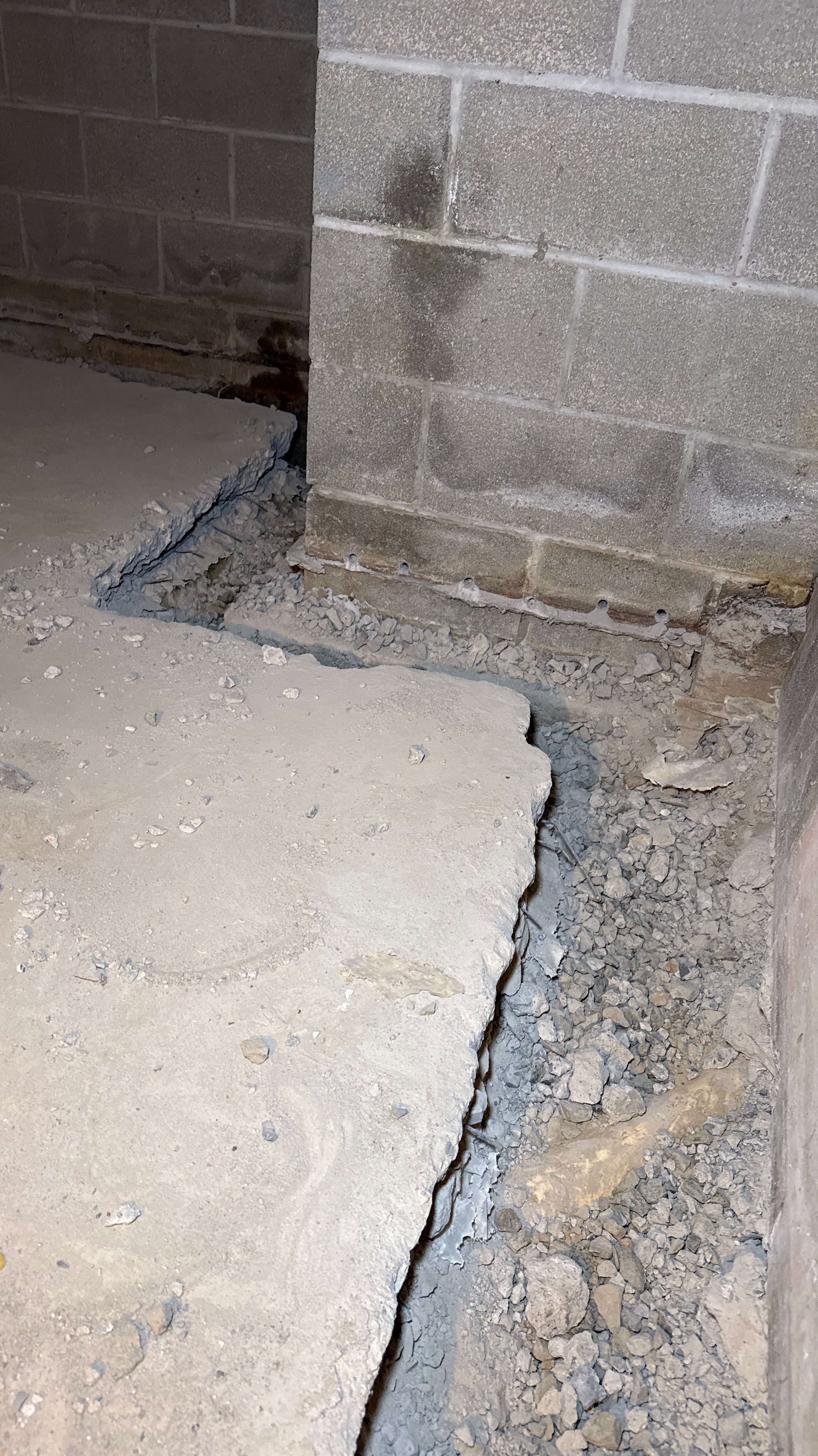 Interior French Drain in Princeton, NJ by Pure Service Pro, LLC 