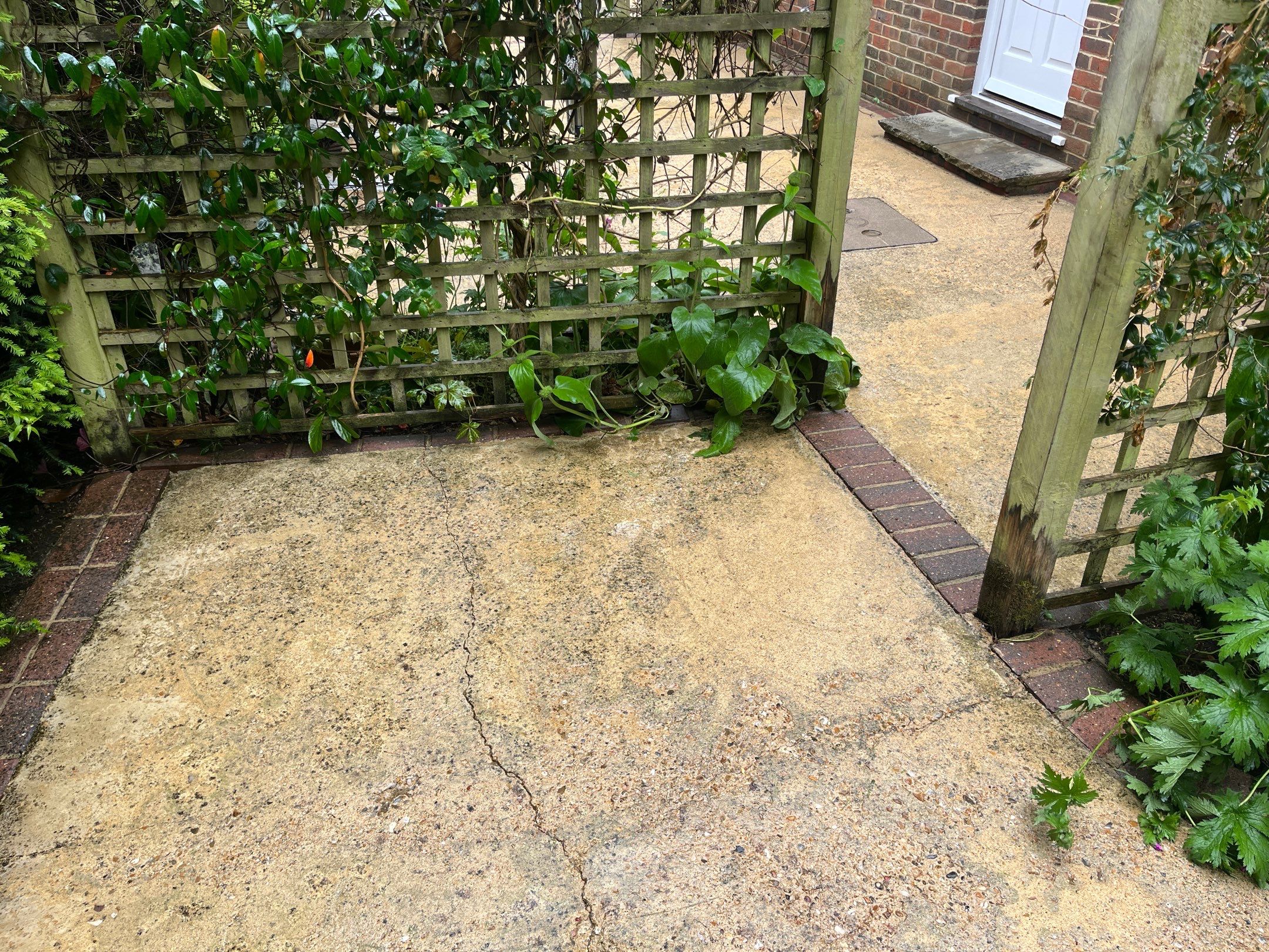 Patio Clean using 18inch Whirlaway FSC by Ges Exterior Cleaning ltd