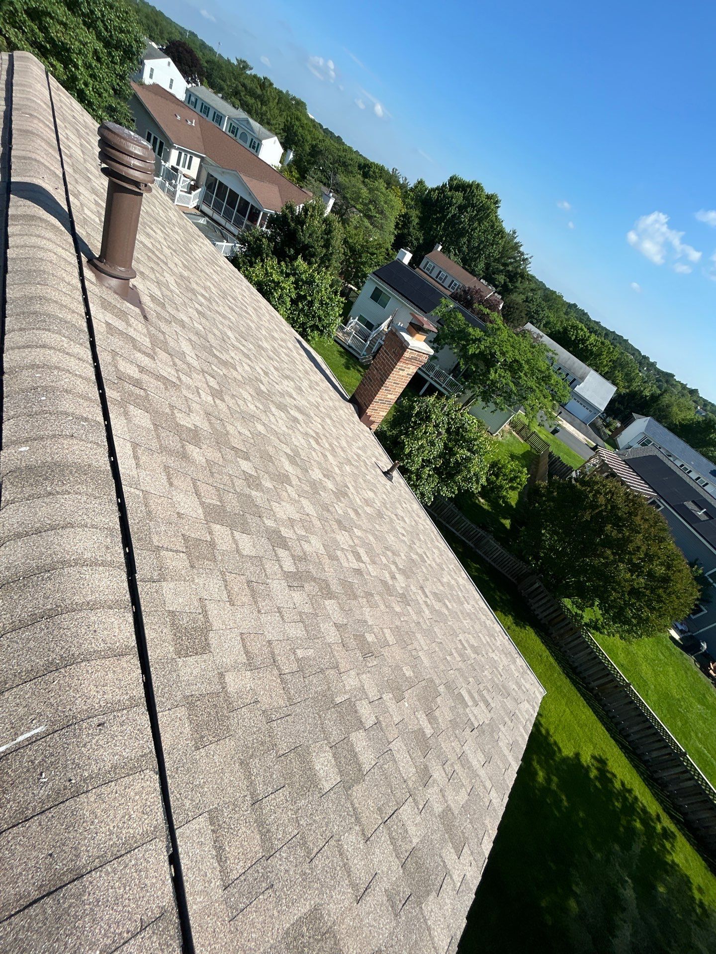 Fairfax: Residential Roof Replacement with CertainTeed Landmark Shingles in Sunrise Cedar by RM Banning, Inc.