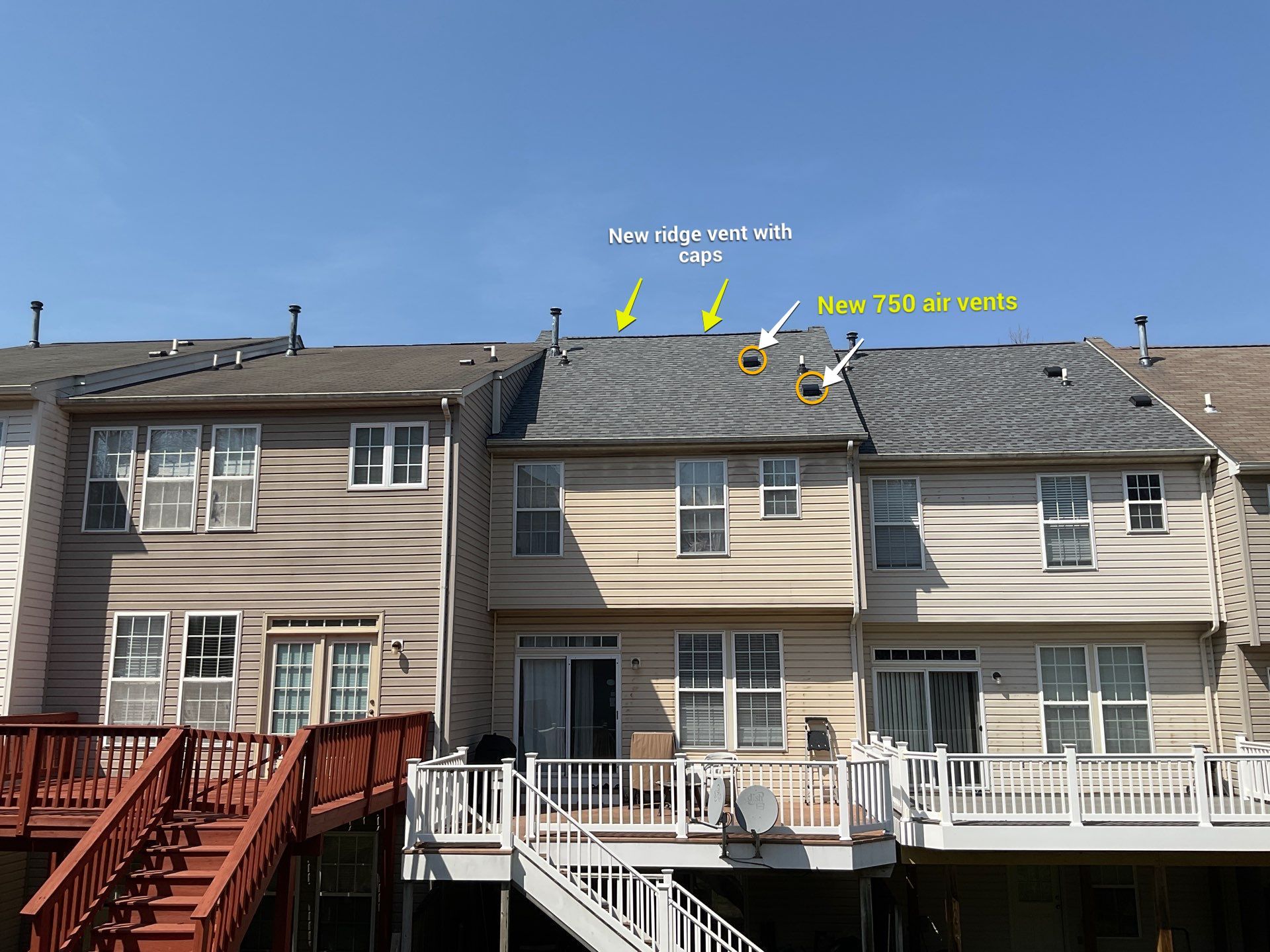 New shingle Roof an New gutters & Downspouts by Alpha Design Services
