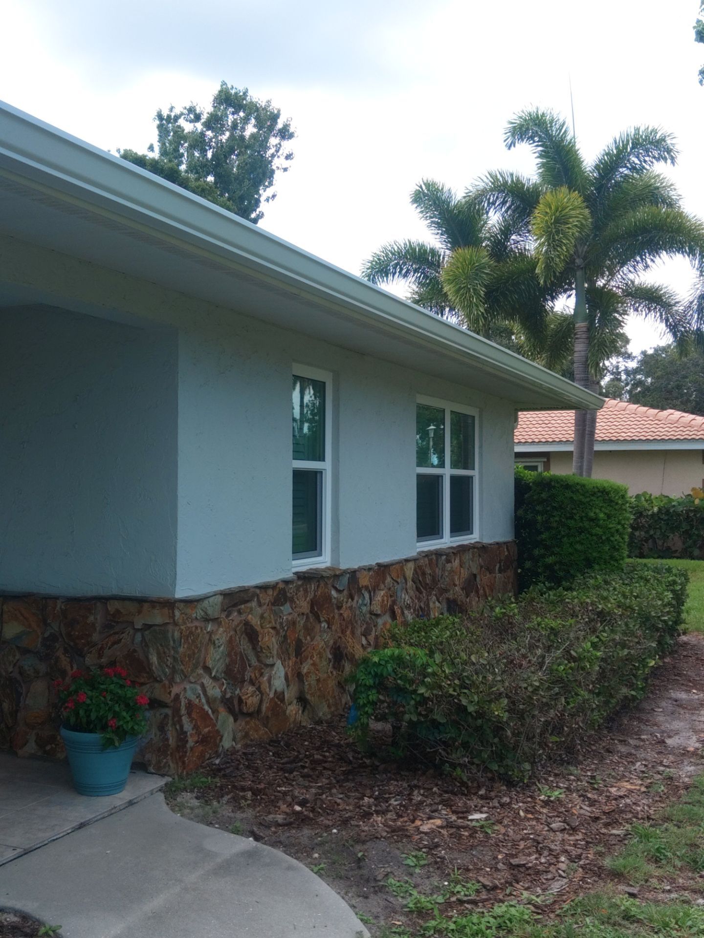 Leaf Guard System Installation in Sarasota FL by Gutter Professors