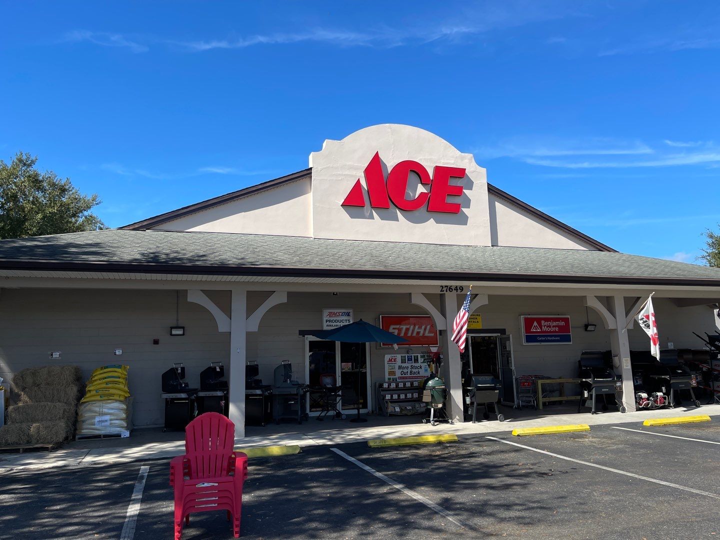 Flush Mounted Channel Letters for Leesburg Carter's Ace Hardware by SignCrafters